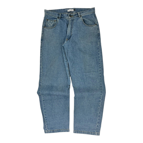 Pop Trading Company DRS Denim Pants Classic Stonewashed