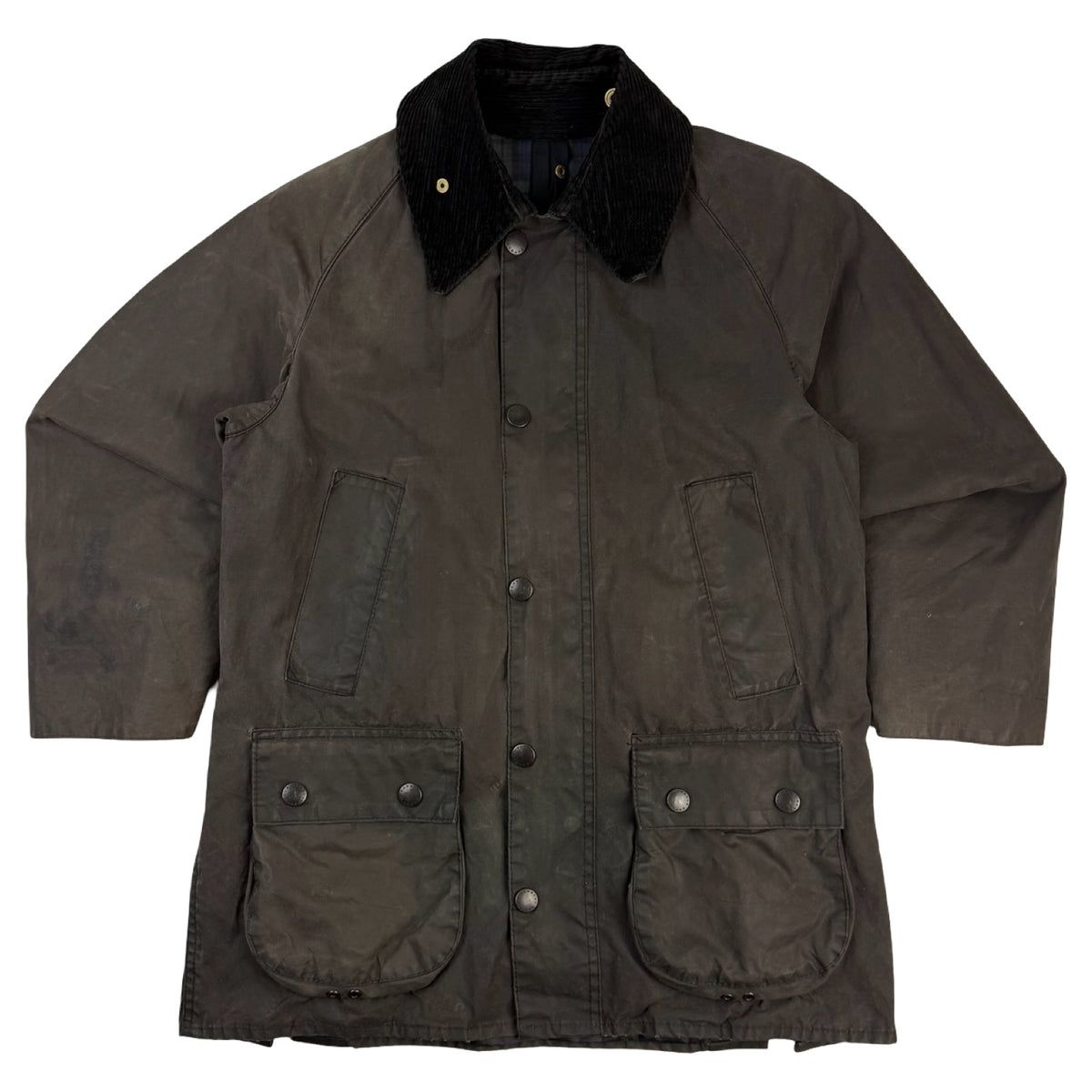 Barbour Beaufort Wax Jacket Faded Brown