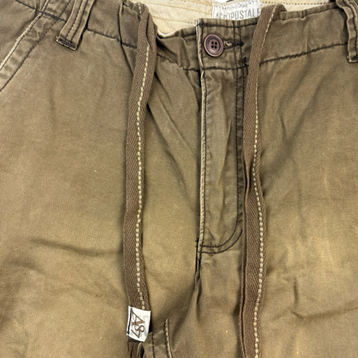 Vintage Y2K Aeropostale Cargo Shorts Brown