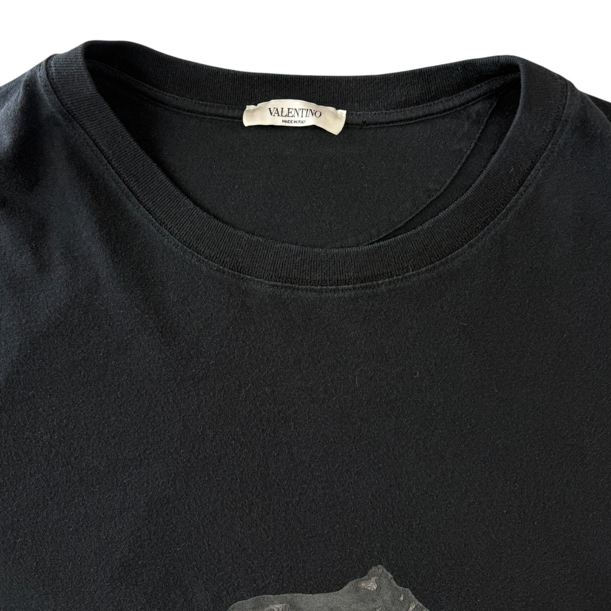 Valentino x Undercover UFO Print T-Shirt Black