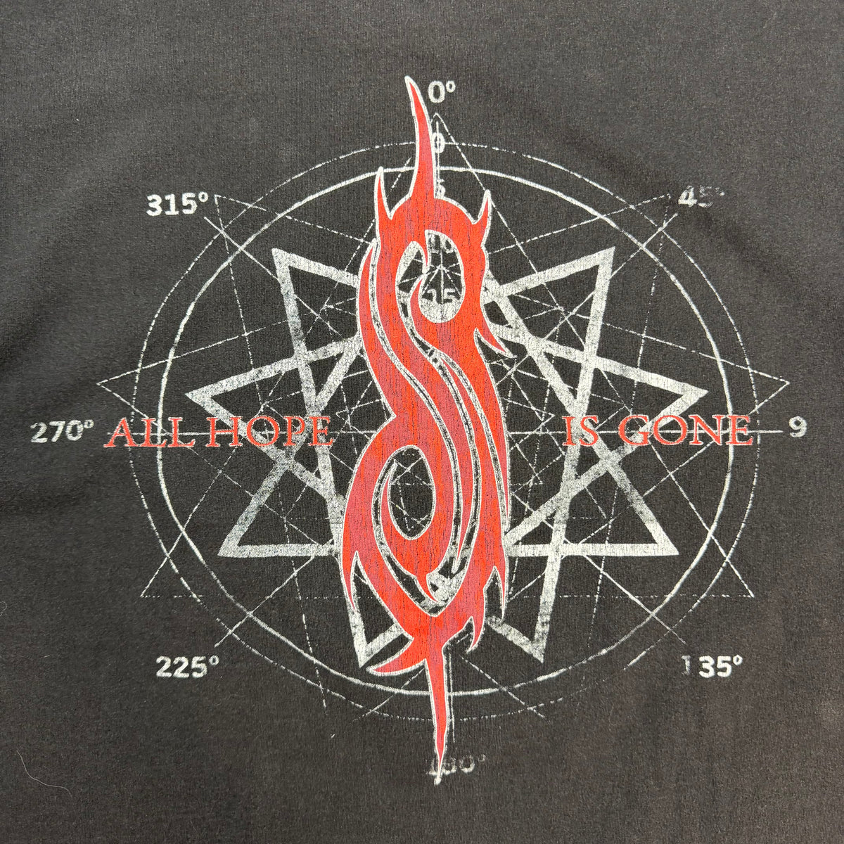Vintage Slipknot All Hope Is Gone Tee Black