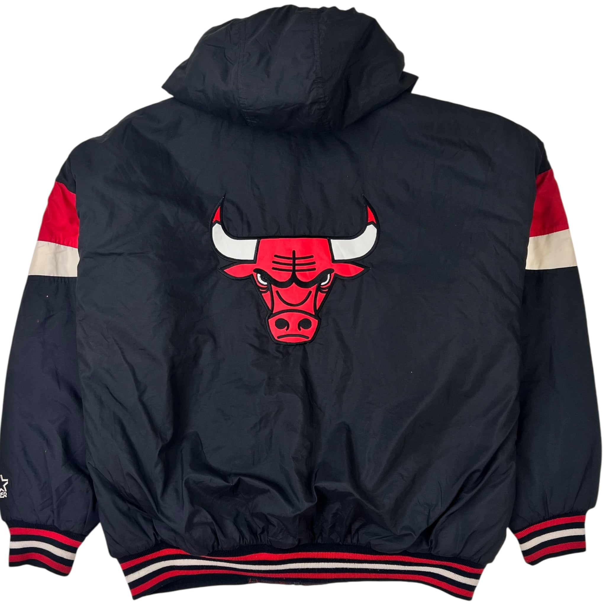 Vintage Chicago Bulls NBA Basketball Full Zip Hooded Jacket