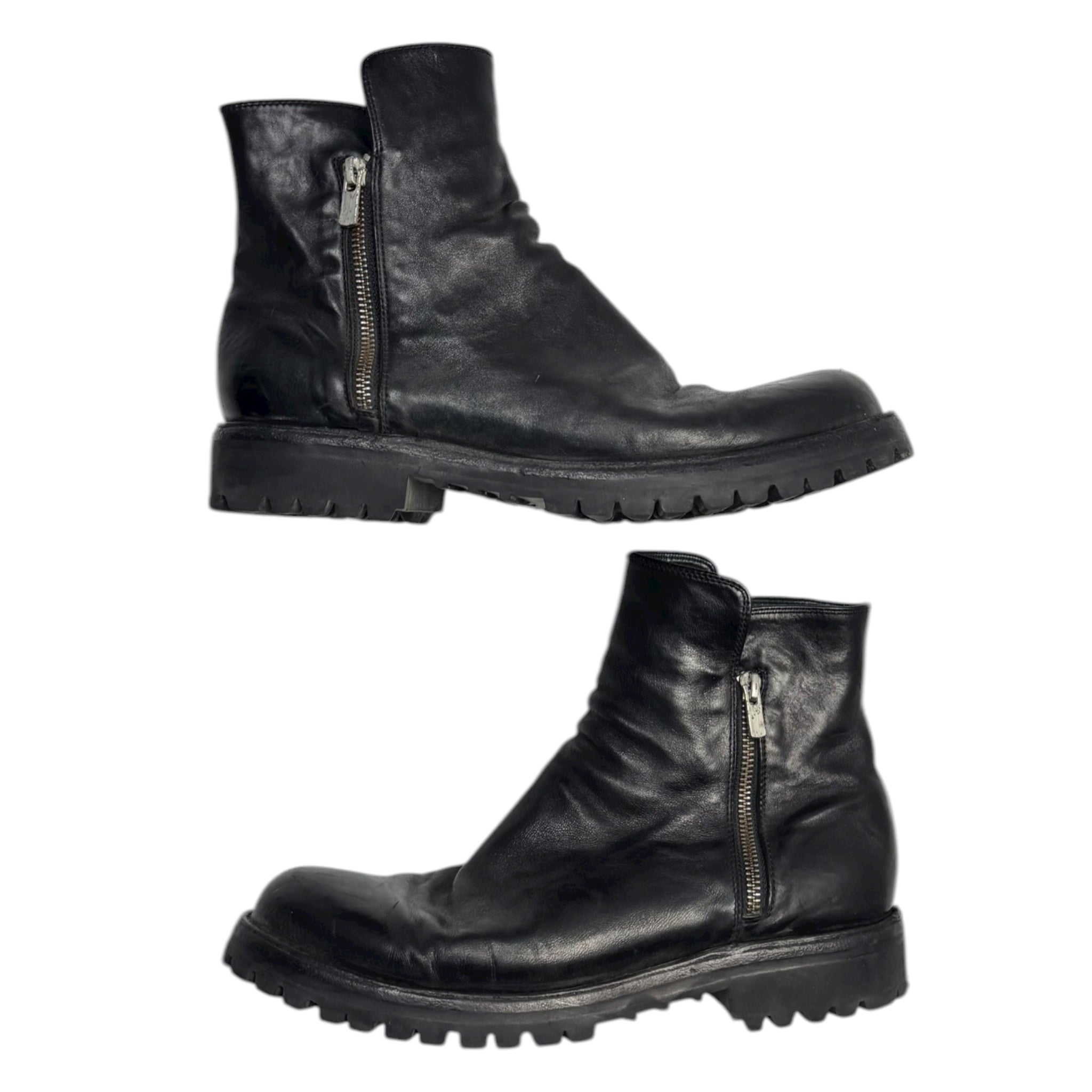 Officine Creative Ikonic Side- Zip Low Boot (Used)