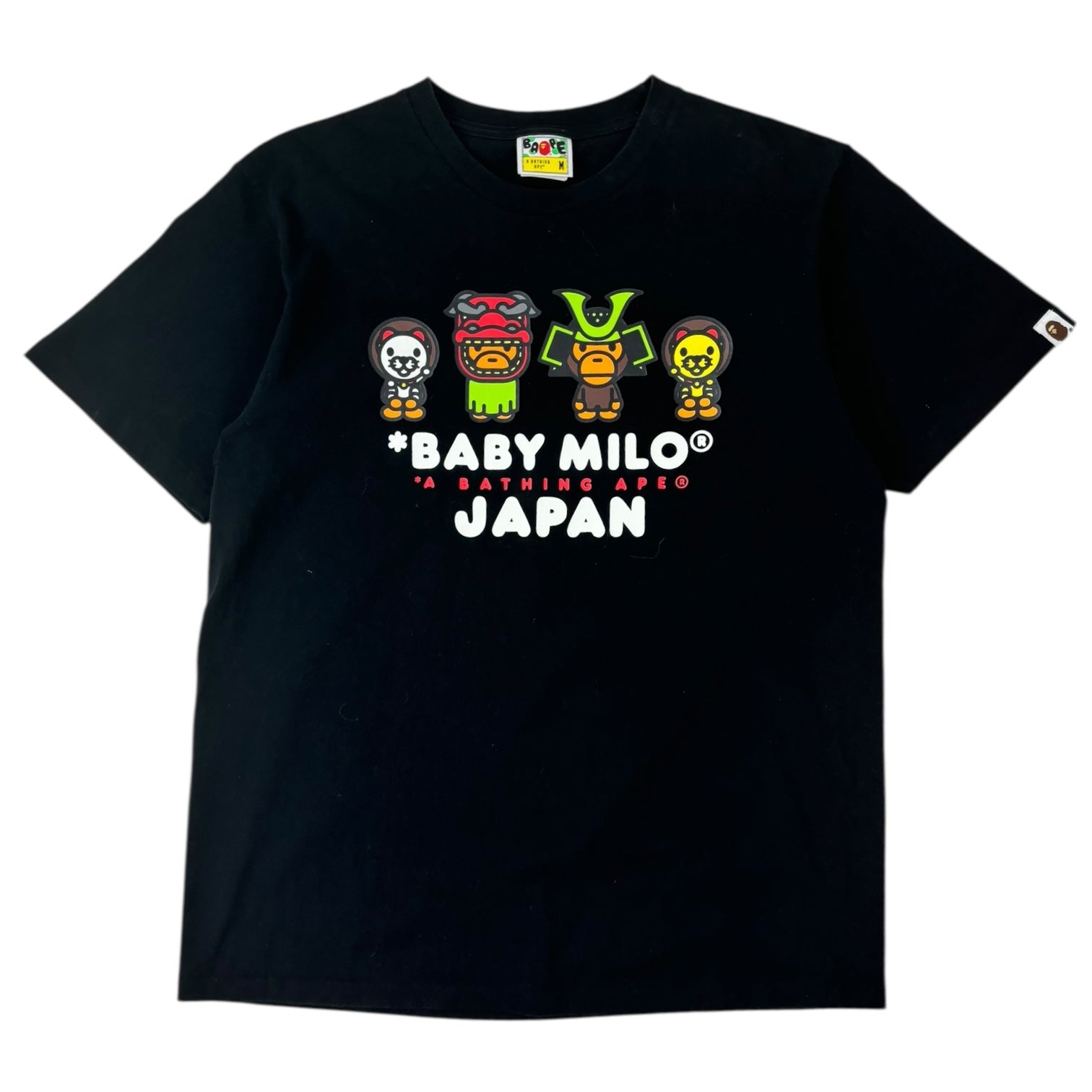 BAPE Baby Milo Japan T-Shirt Black