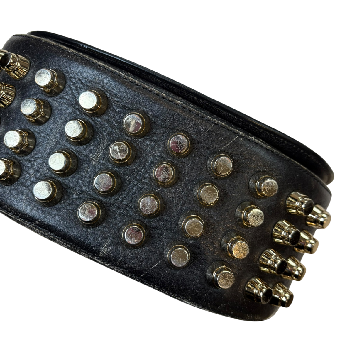 Alexander Wang Studded Lia Crossbody Bag Black
