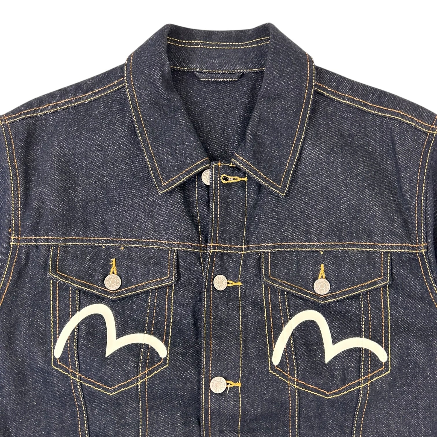 Evisu Seagul Denim Jacket Raw