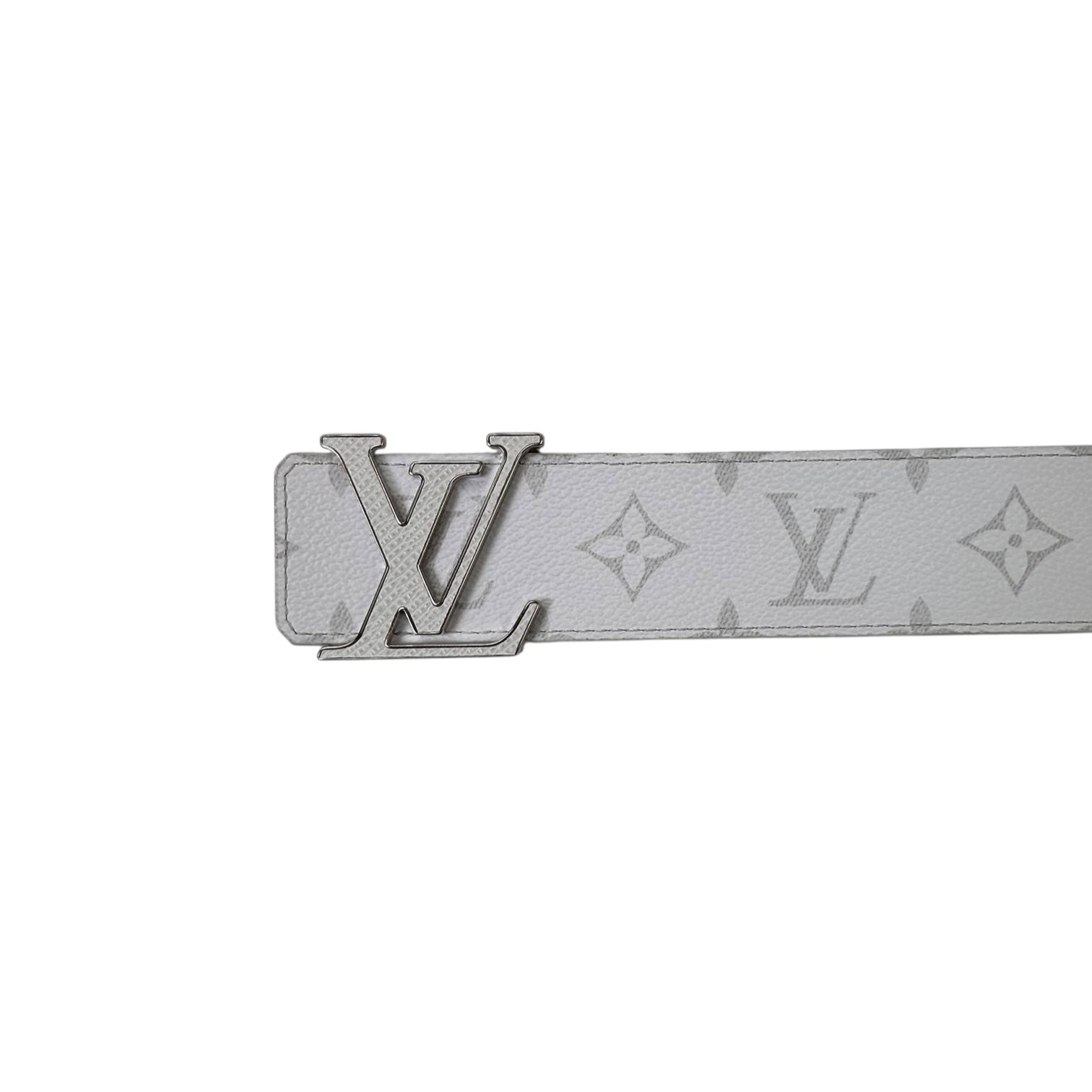 Louis Vuitton LV Initiales Reversible Belt White