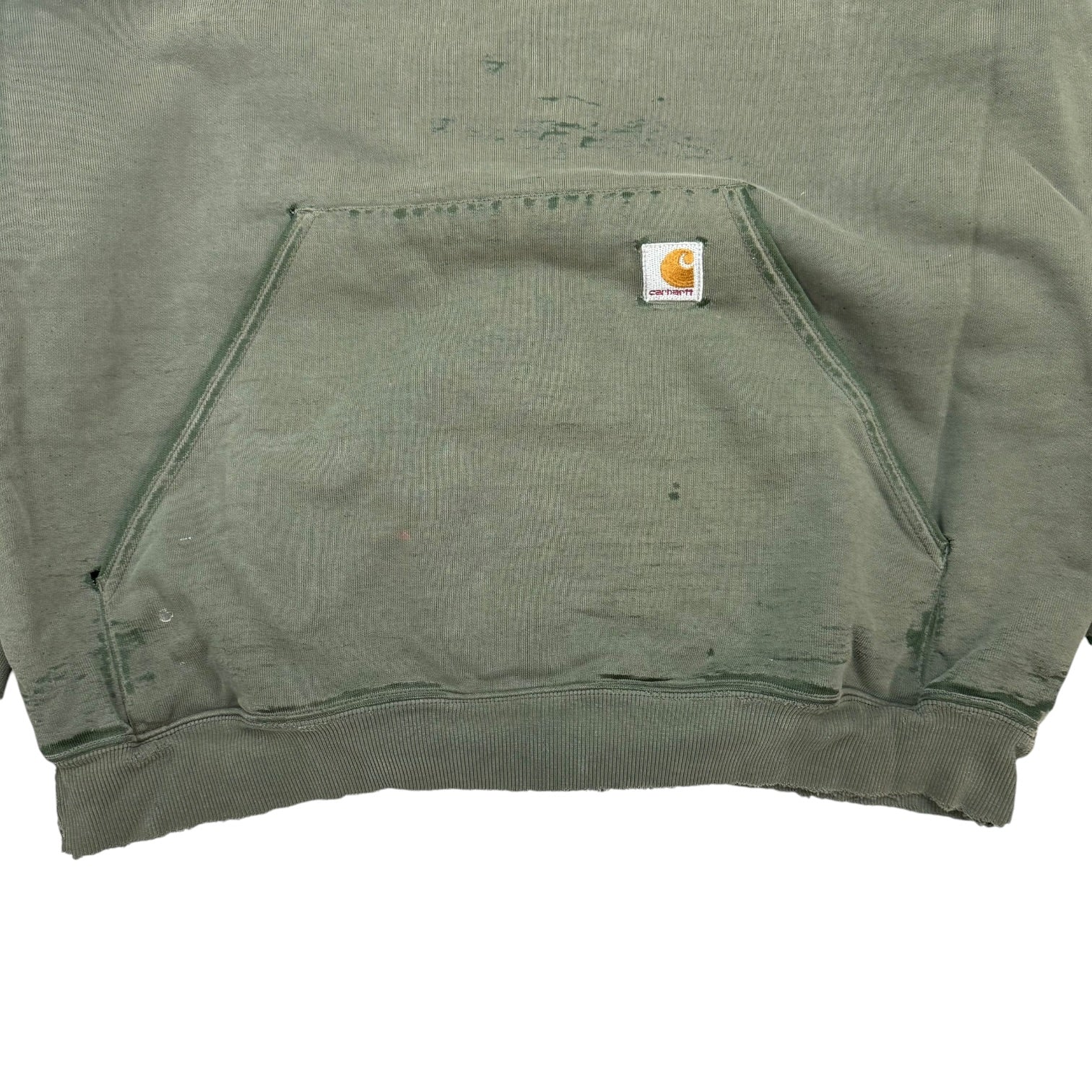 Vintage Carhartt Zip Up Sweater Green