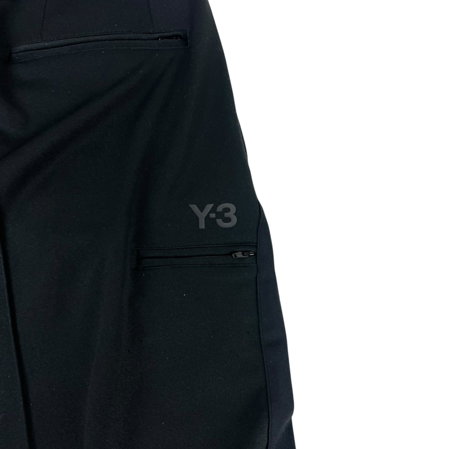 Yohji Yamamoto x Adidas Y-3 Wide Leg Pants Detachable Suspenders