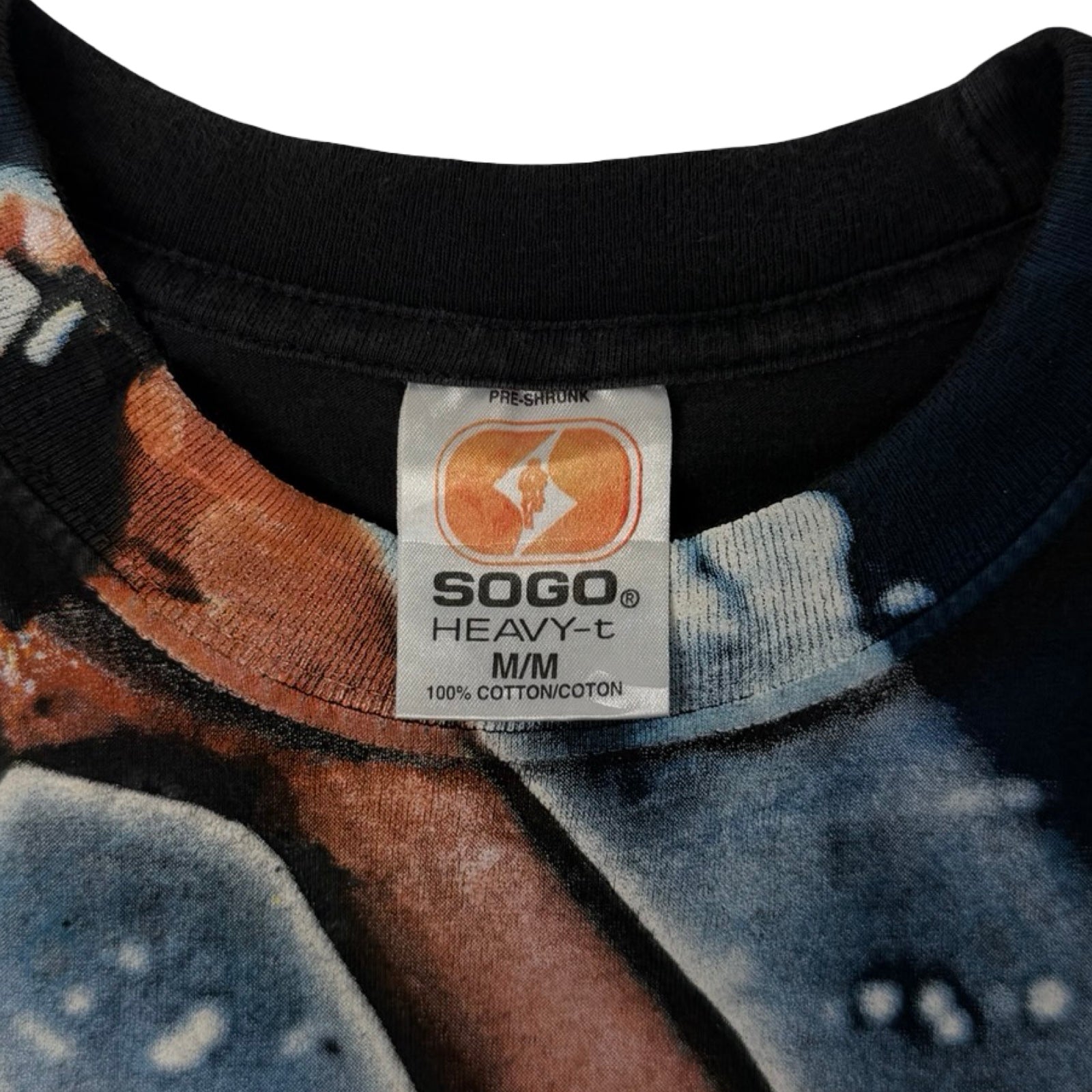 2000 WWF What The Rock Is Cooking Mega Print T-Shirt