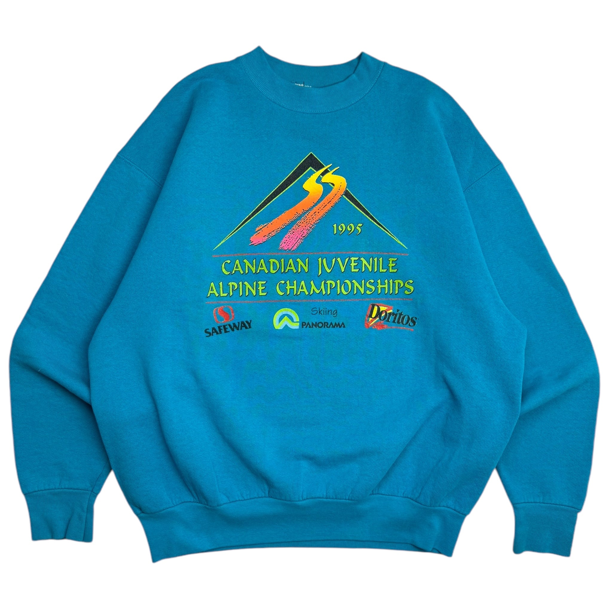 1995 Canadian Juvenile Skiing Championship Pullover Sweater