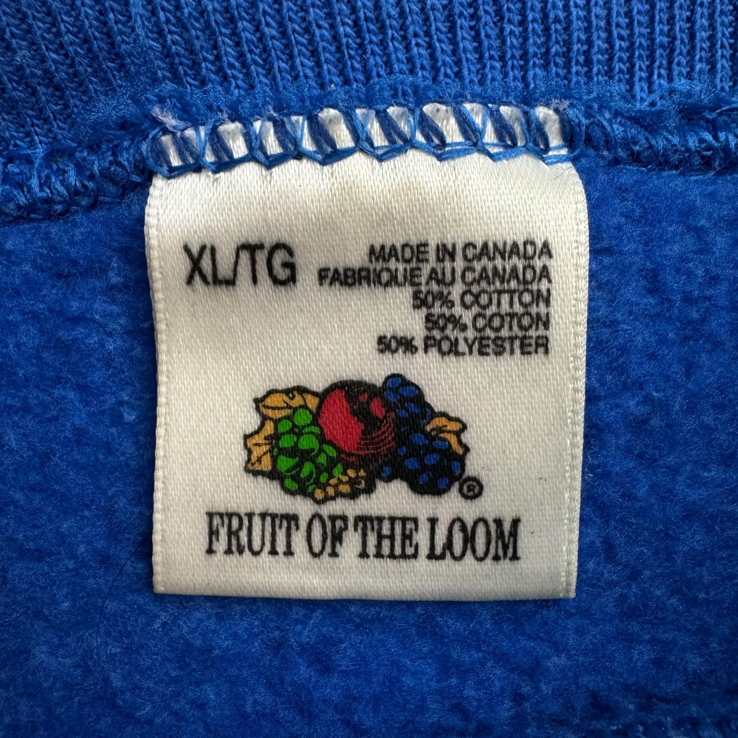 1992 Toronto Blue Jays World Series Crewneck Blue