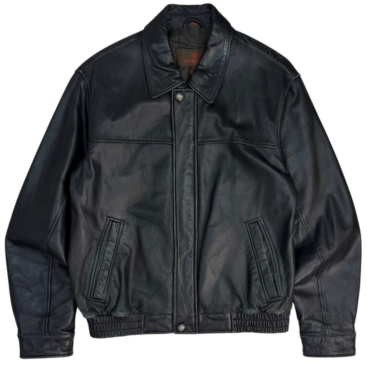 Vintage Danier Leather Jacket Black