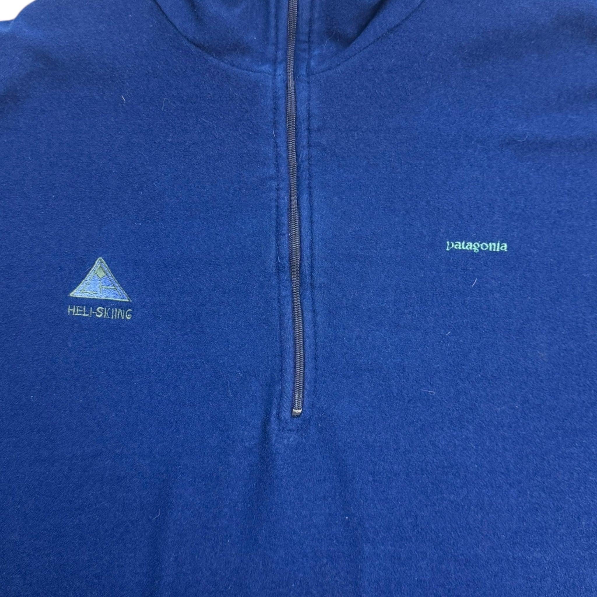 Vintage Patagonia Capilene ‘Heli-Skiing’ Quarter Zip Fleece