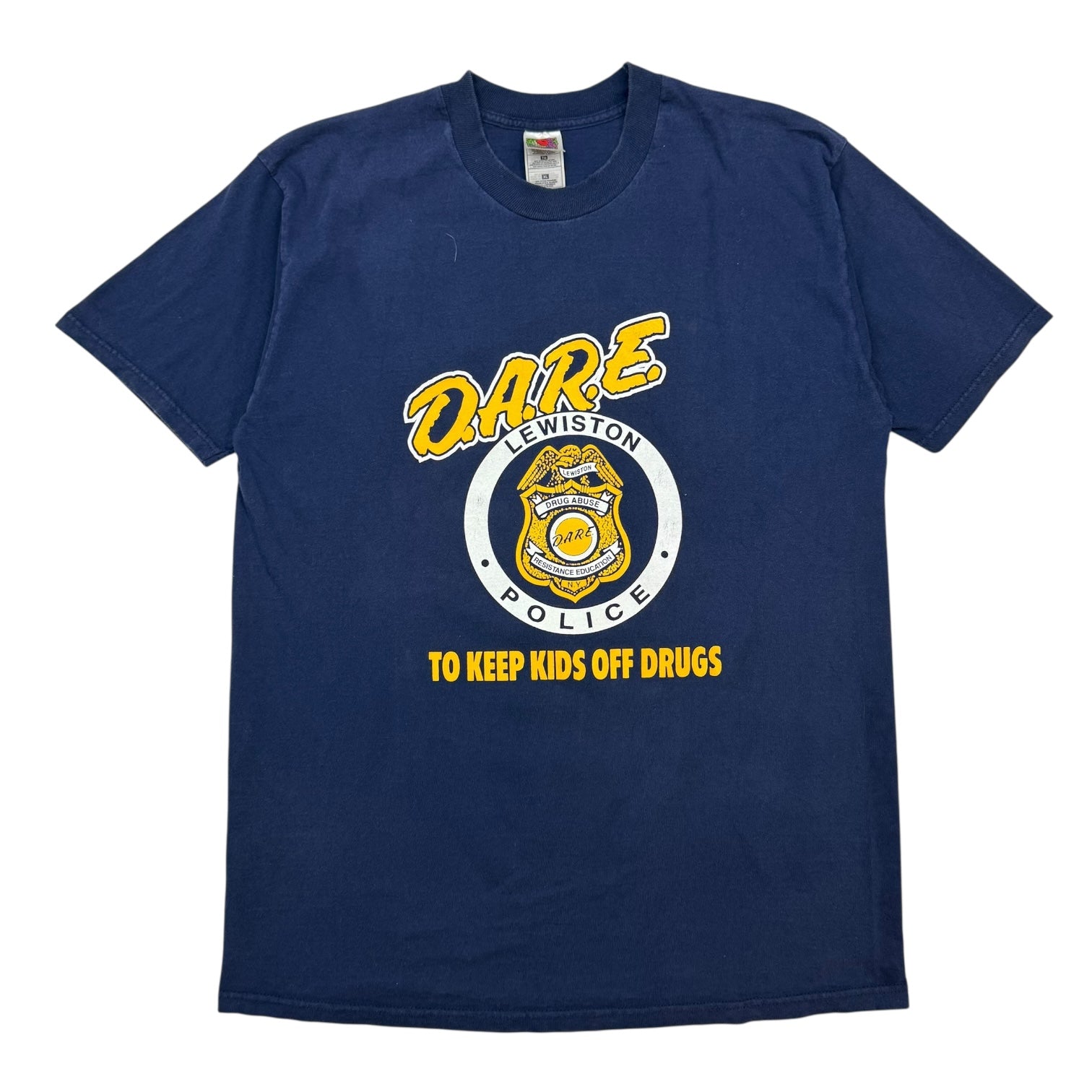 Vintage DARE Program Tee Navy Blue