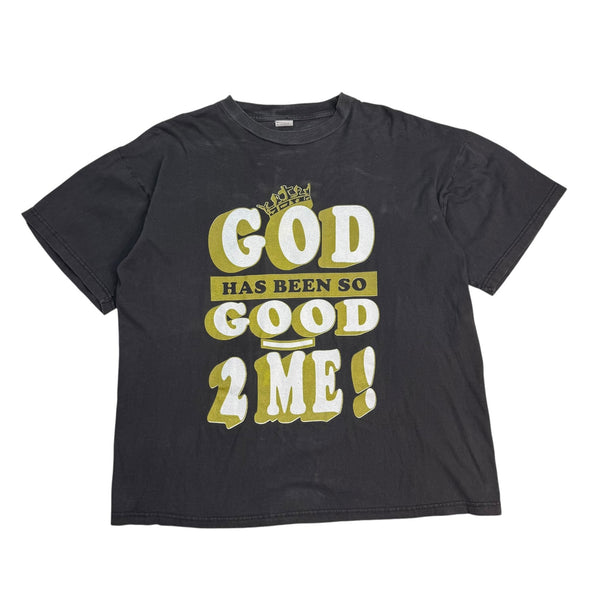 Vintage God Has Been So Good 2 Me! Tee Black
