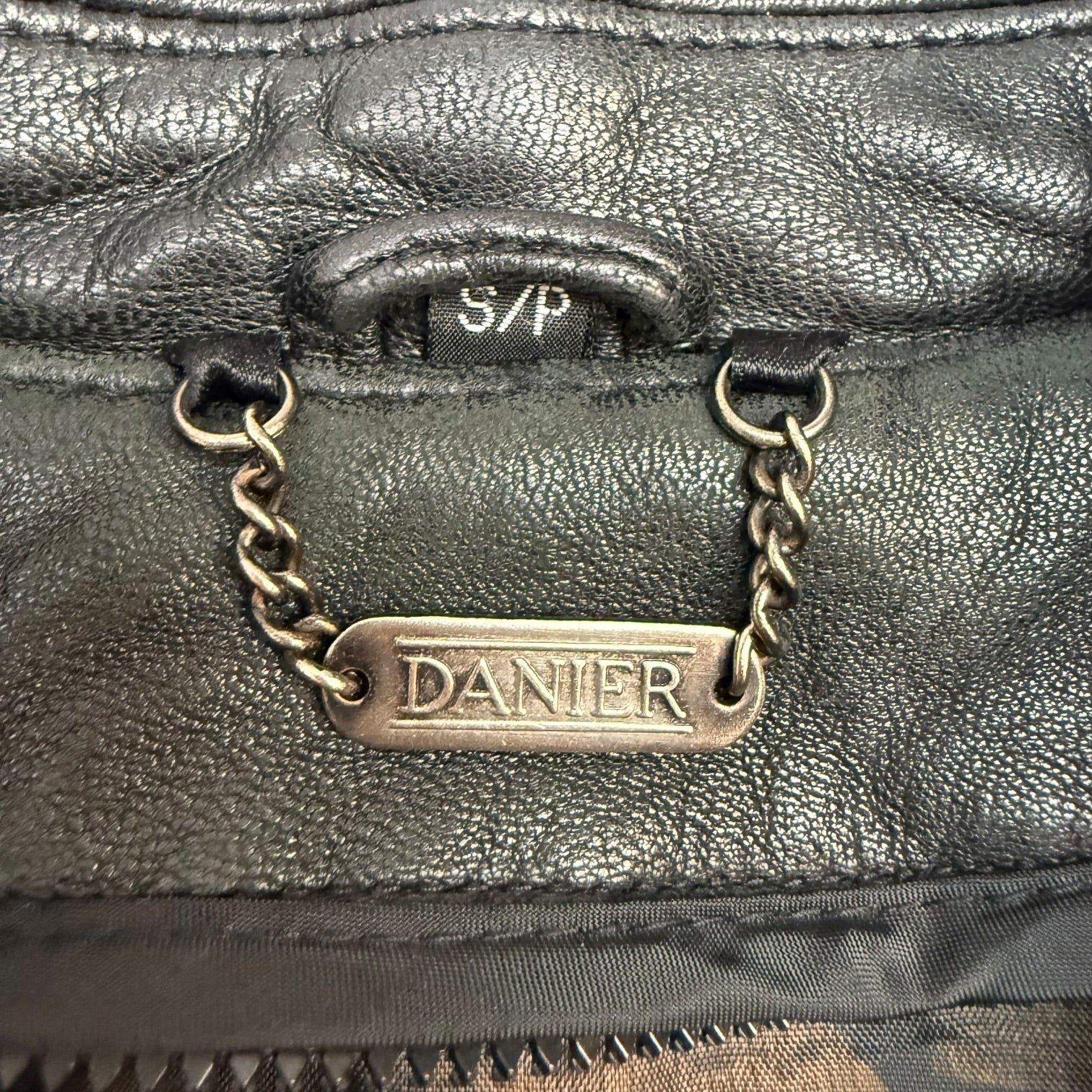 Vintage Danier Leather Jacket Black