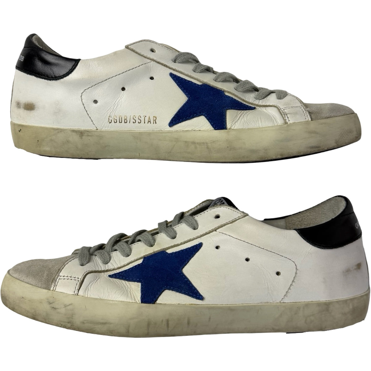 Golden Goose Superstars Blue/White (Used)