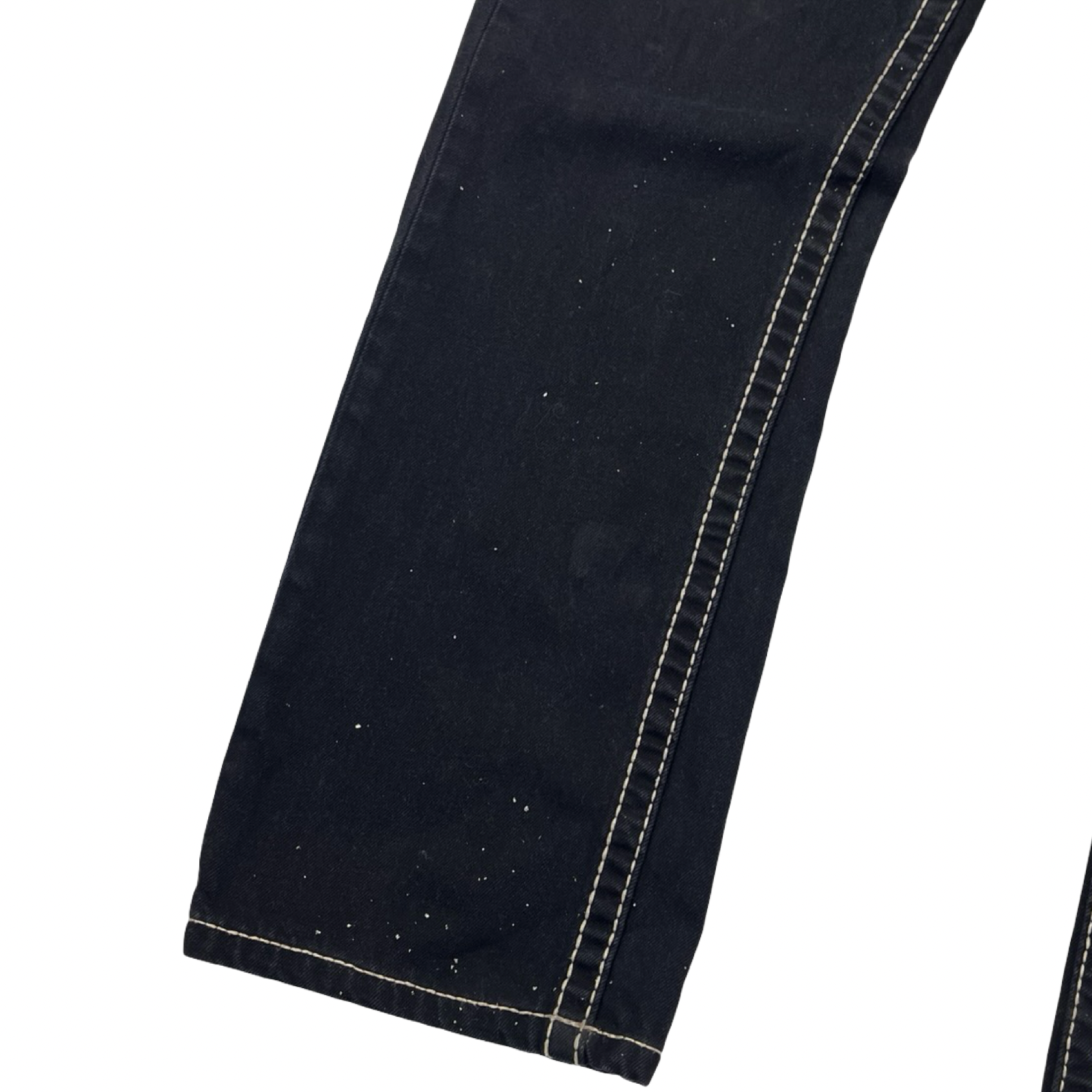 Vintage Y2K True Religion Contrast Stitch Jean Pant Black