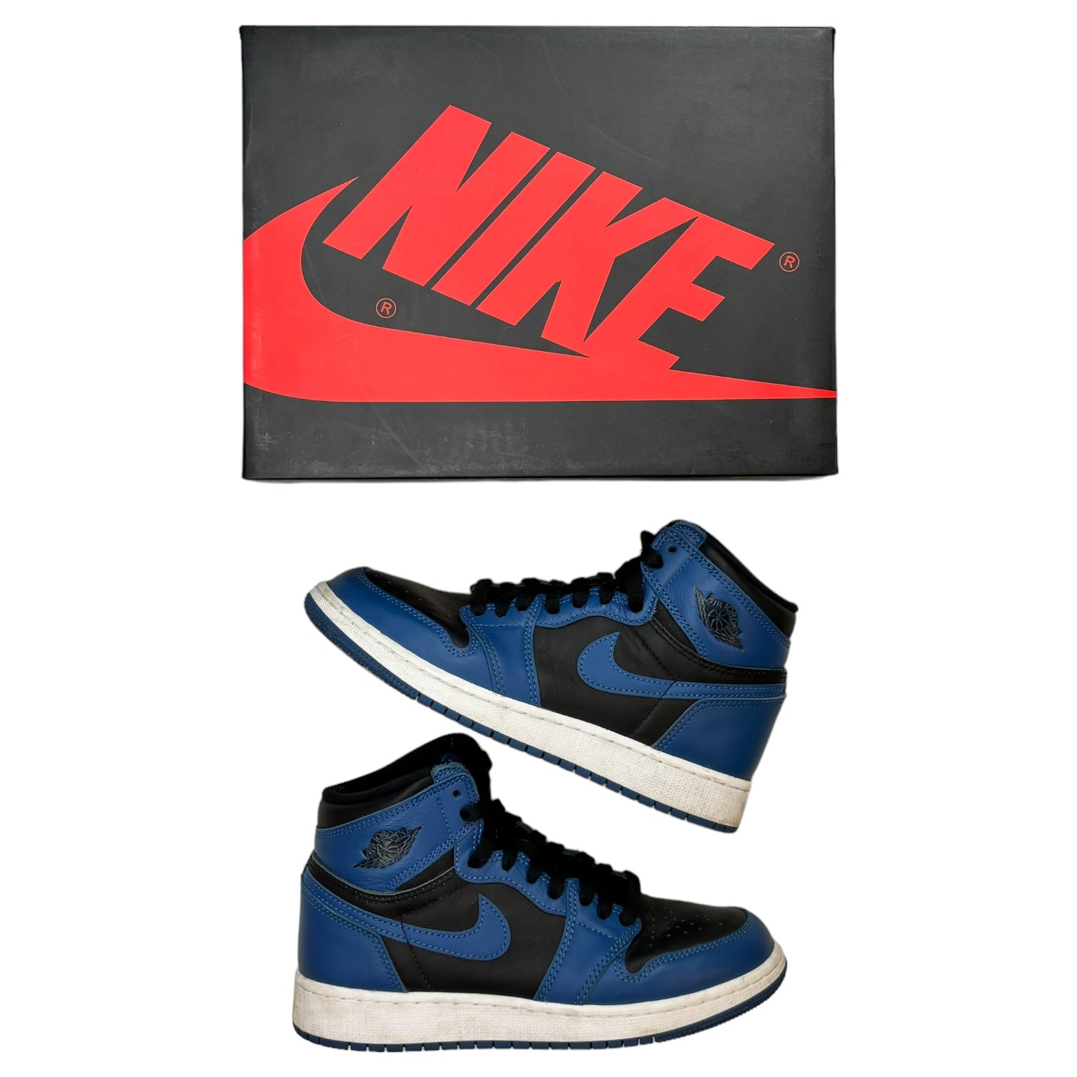 Jordan 1 Retro High OG Dark Marina Blue (GS) (Used)