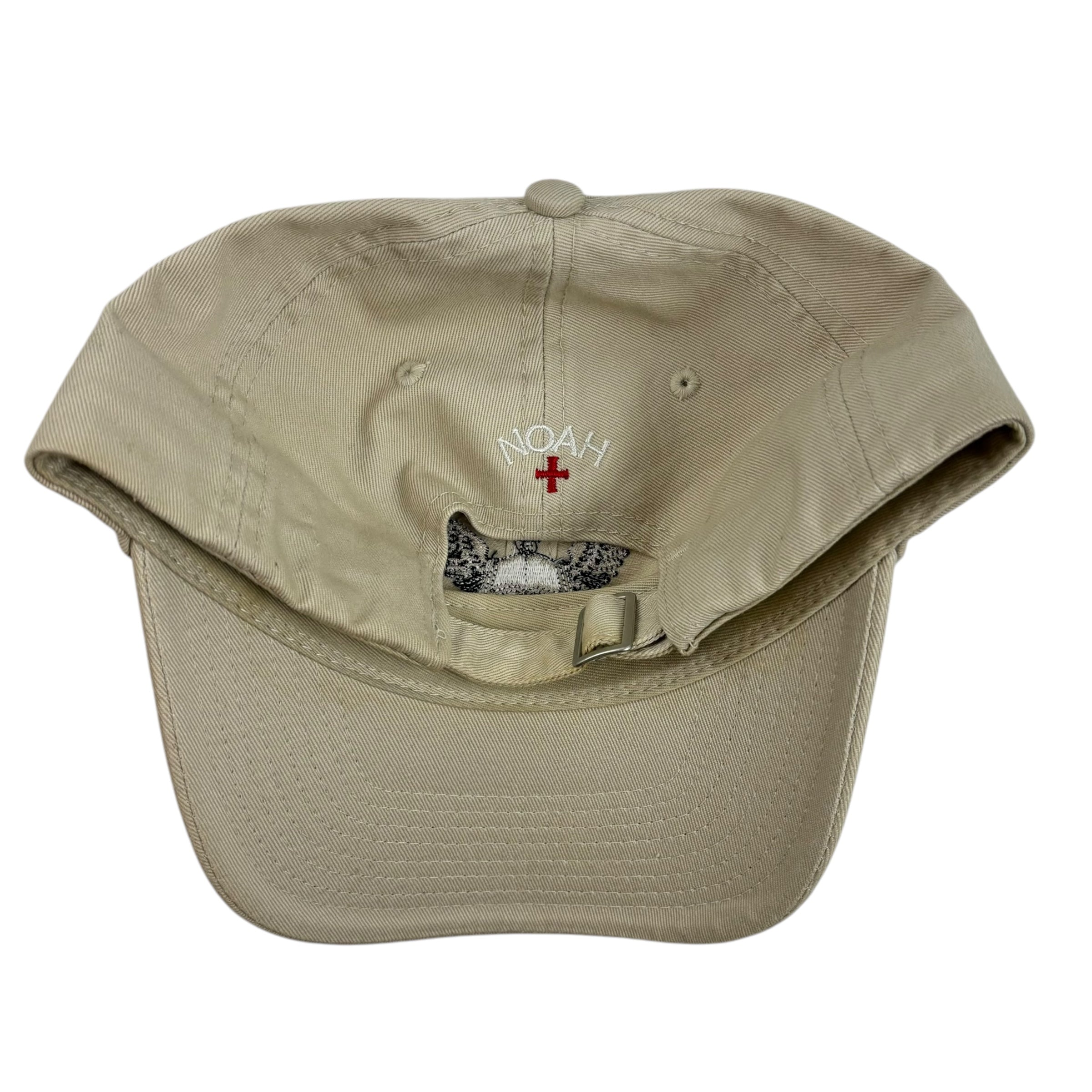 Noah NY St. Michael 6-Panel StrapBack Hat Cream