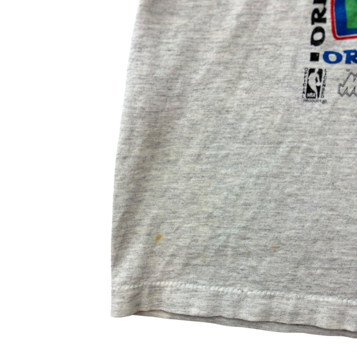 Vintage Logo7 Orlando Magic Shaq T-Shirt Grey