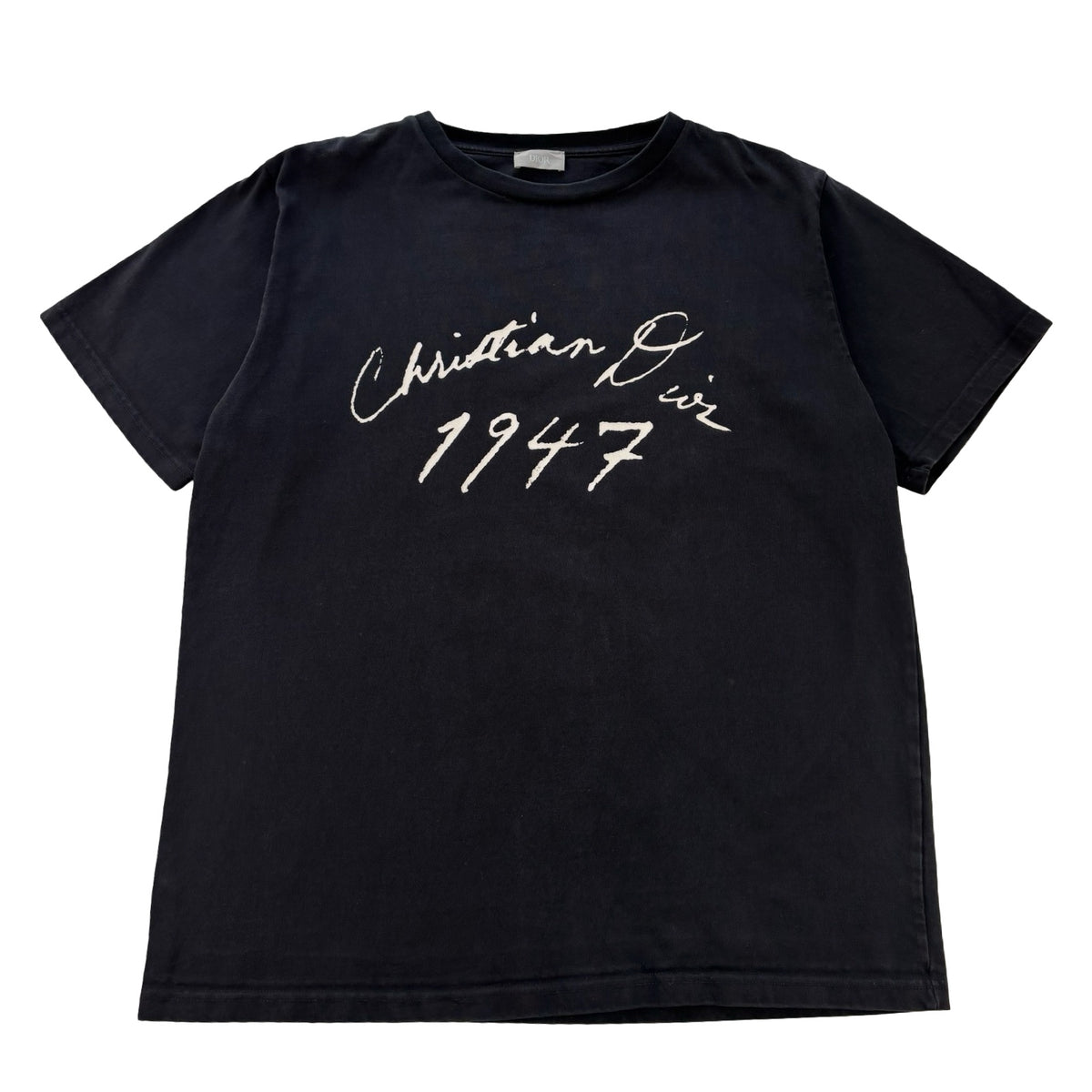 Dior 1947 Signature T-Shirt Black