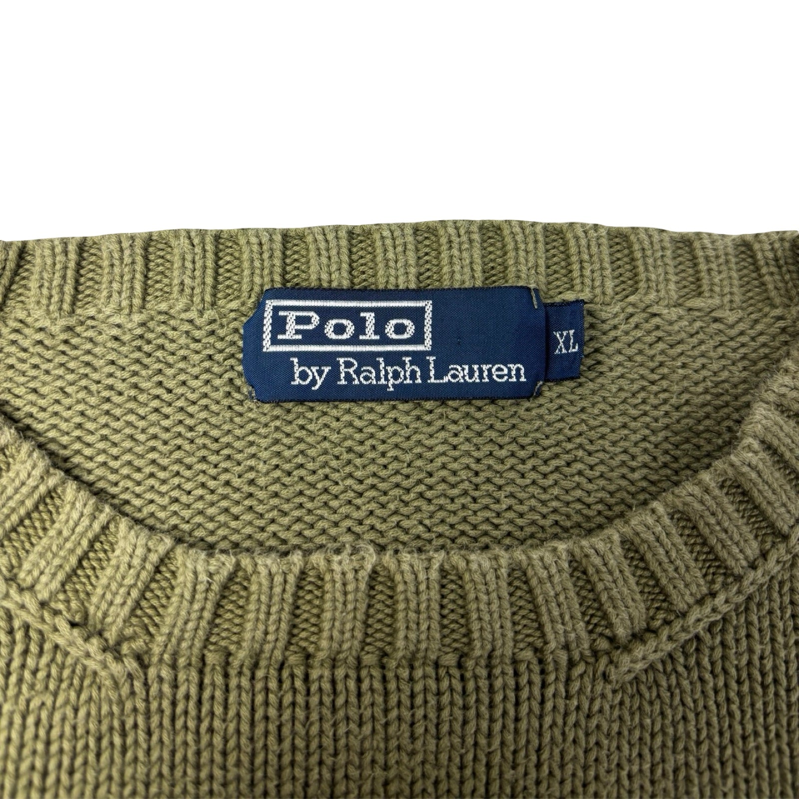 Vintage Polo Ralph Lauren Knit Crewneck Green