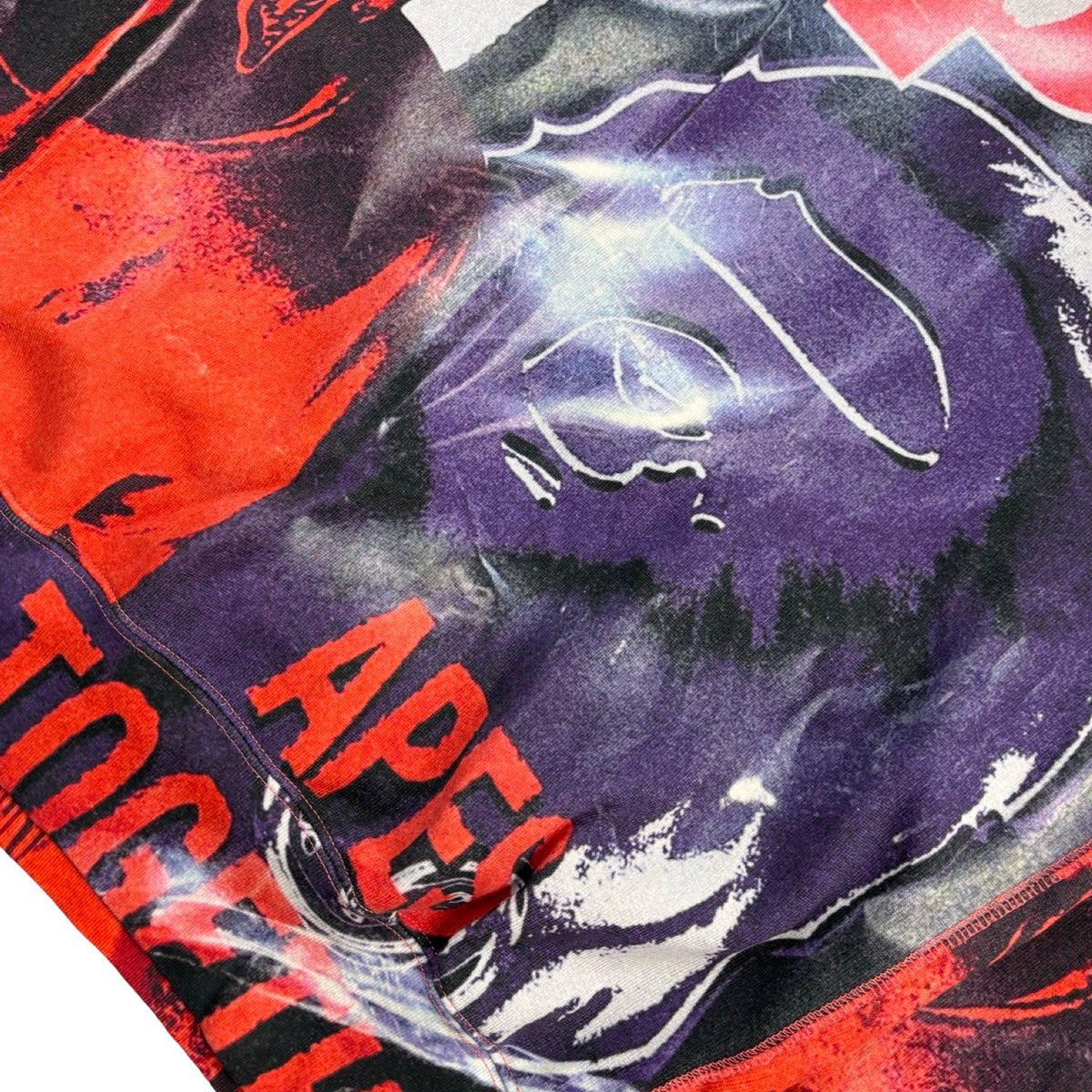 BAPE Overprint Relax Crewneck Sweatshirt