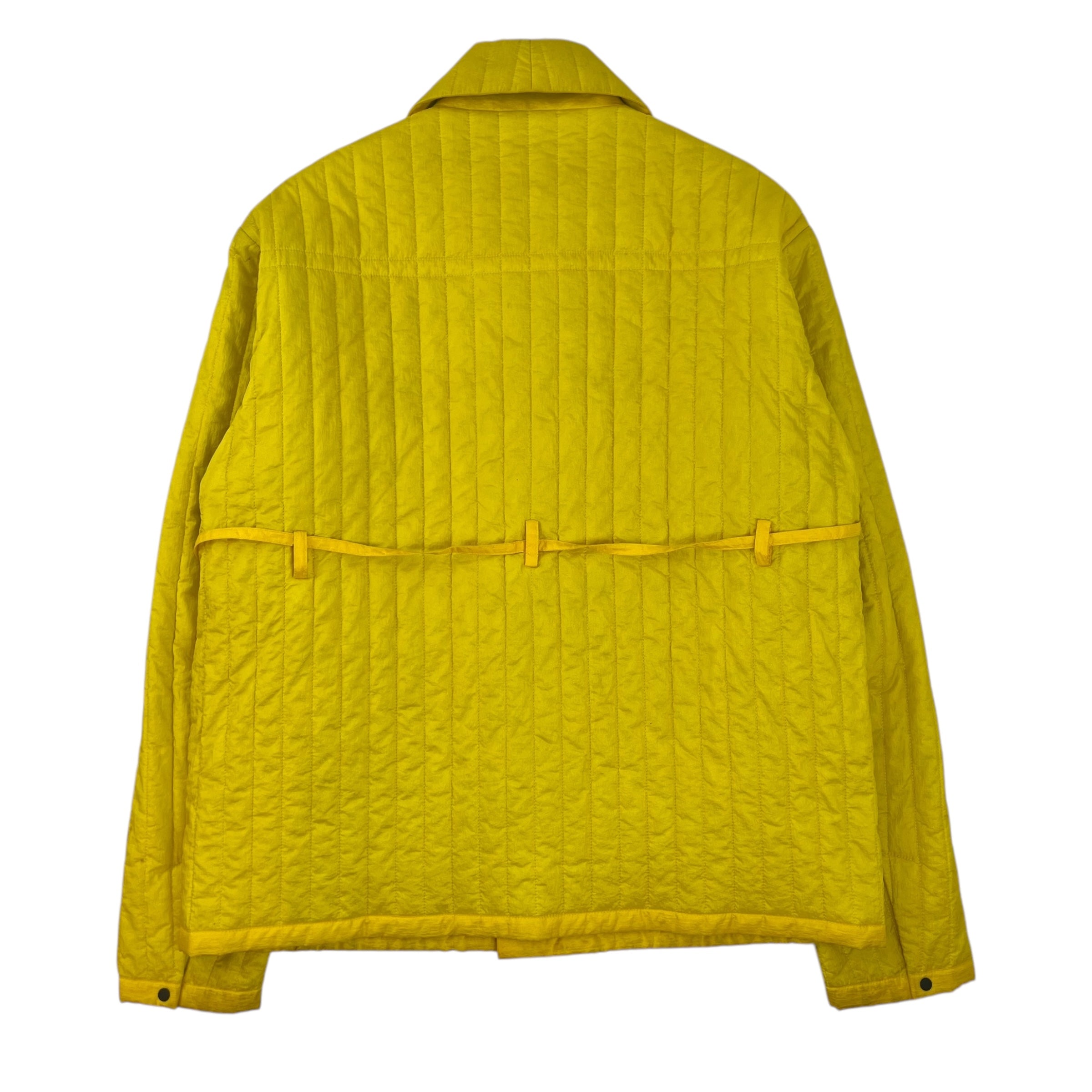 Craig Green Nylon Quilted Work Jacket Yellow