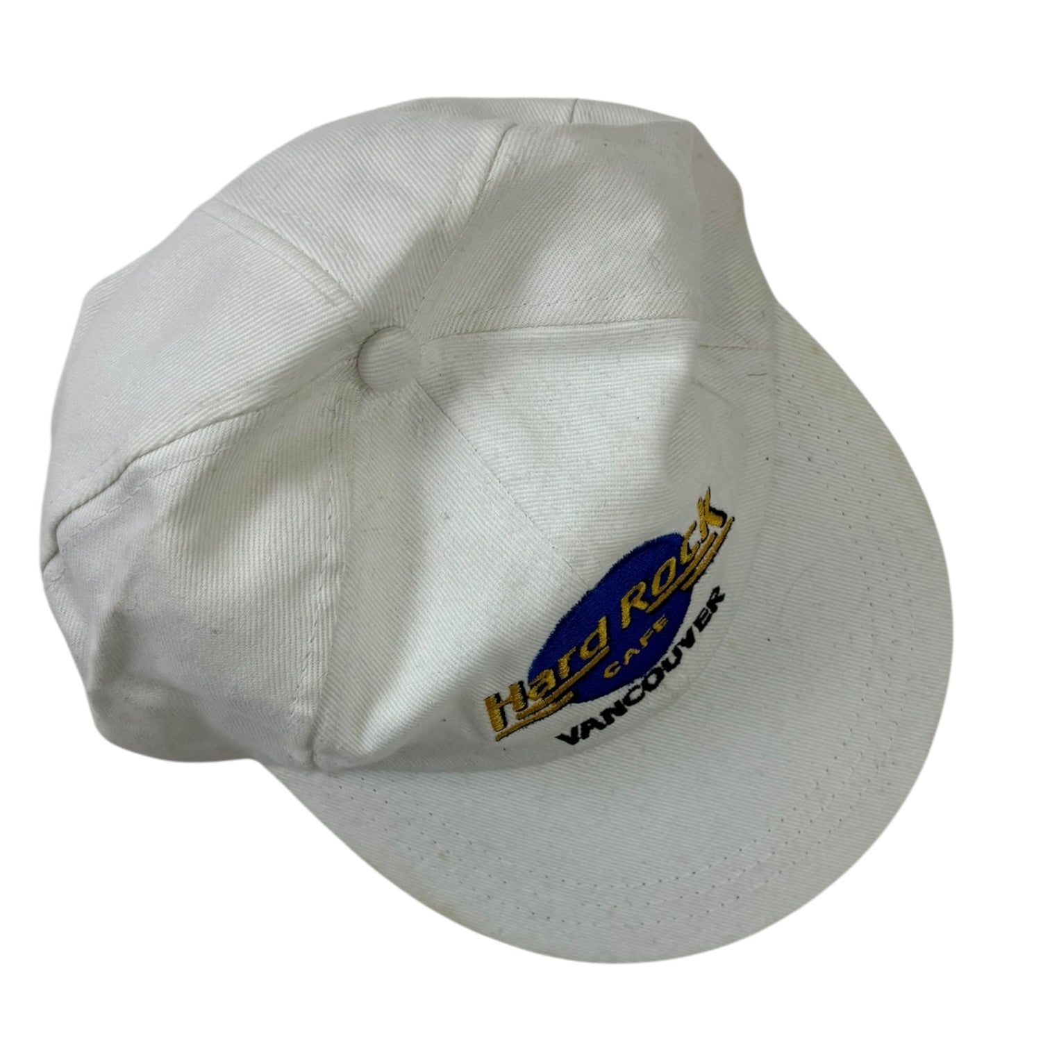 Vintage Hard Rock Cafe Vancouver StrapBack Hat White