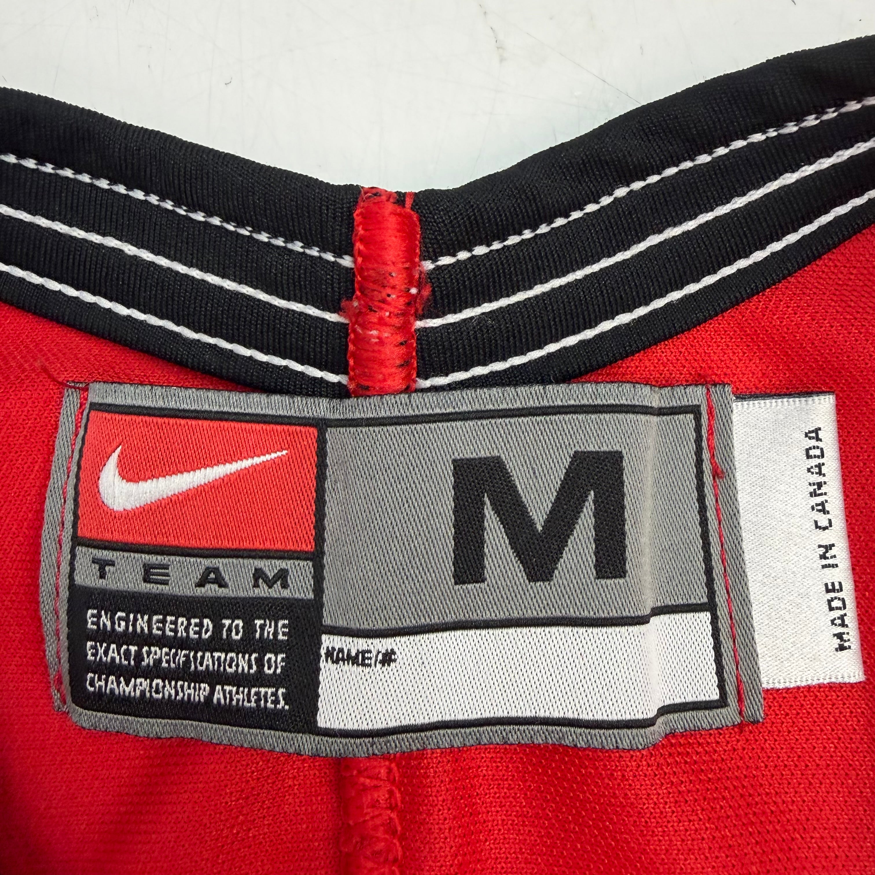 Vintage Nike Team Canada Practice Jersey Red