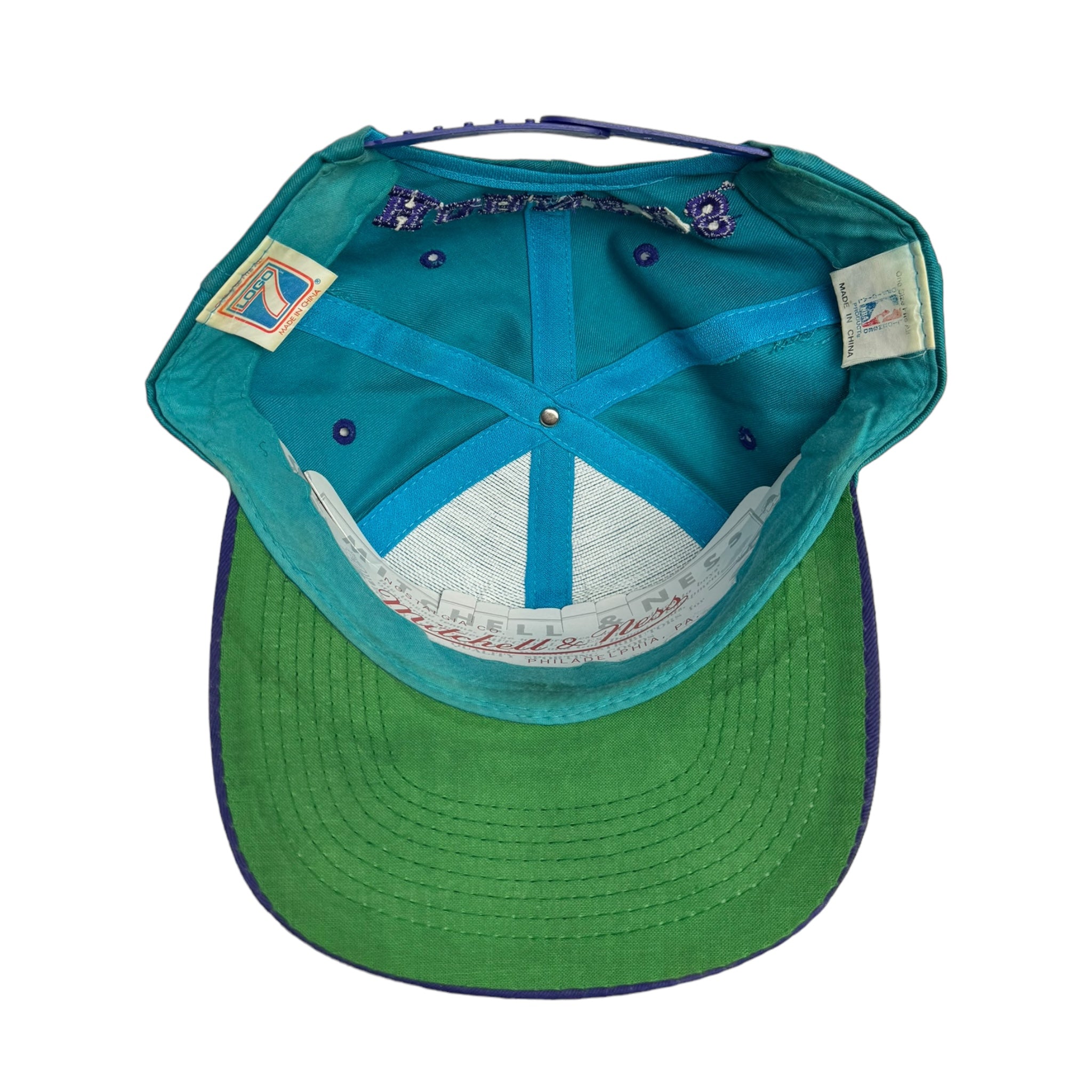 Vintage Charlotte Hornets Logo 7 Hat