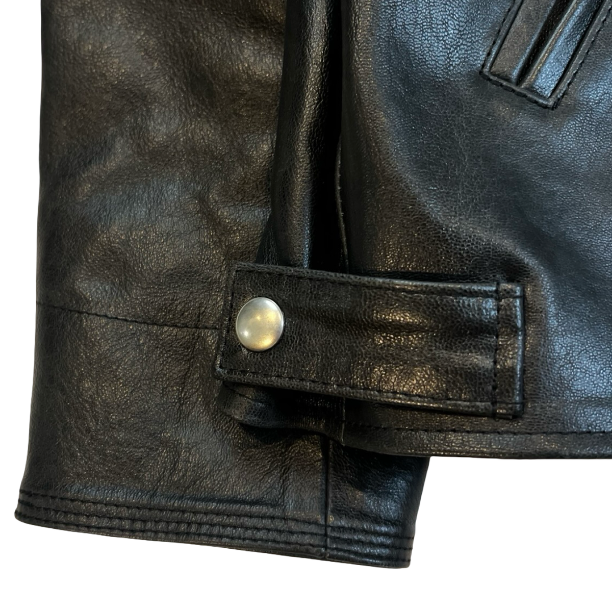 Stüssy Garage Jacket Leather Black