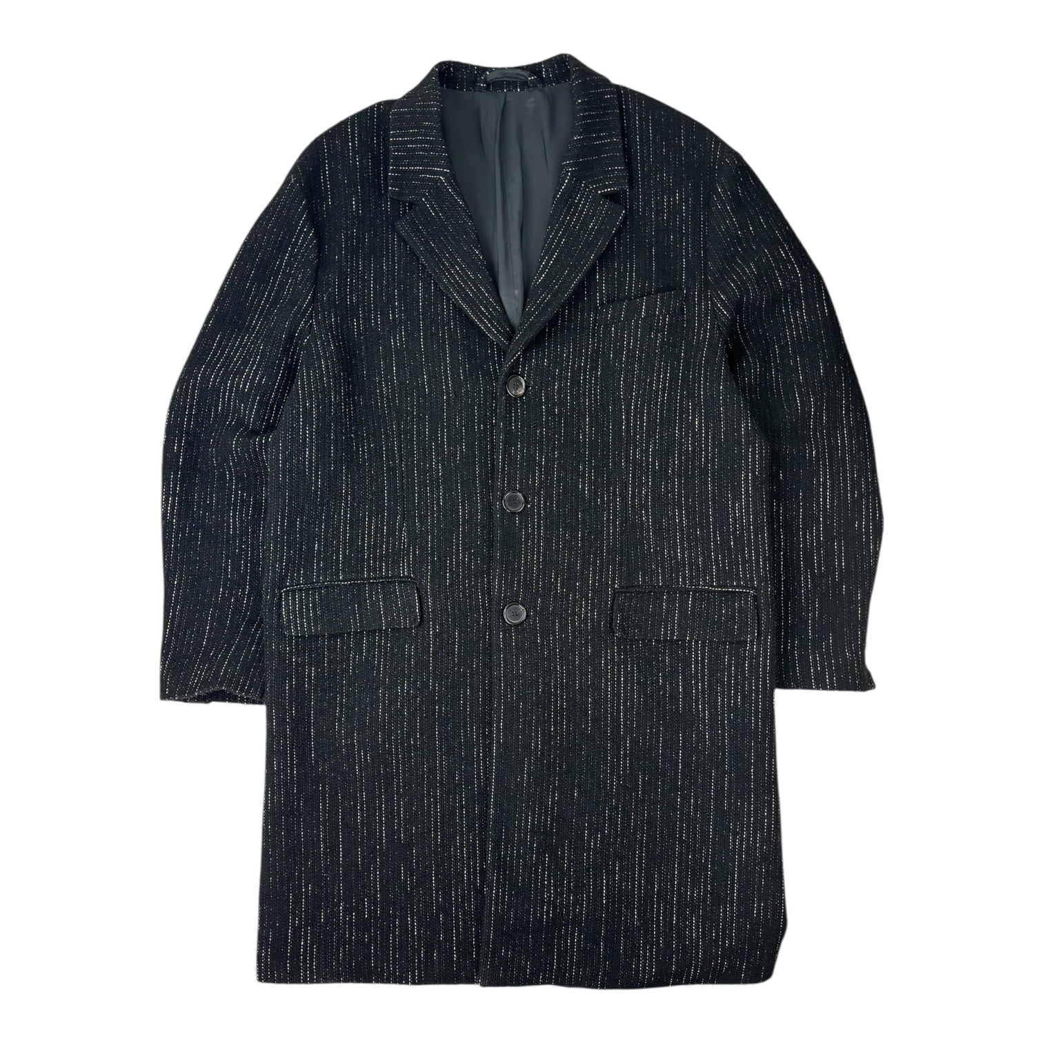 Acne Studios Olio Wool-Blend Donegal Coat