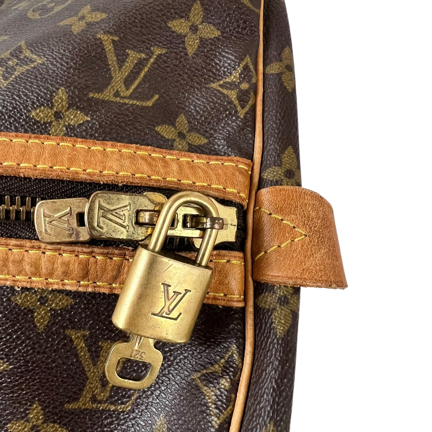 Louis Vuitton Monogram Sac Souple Duffle Bag
