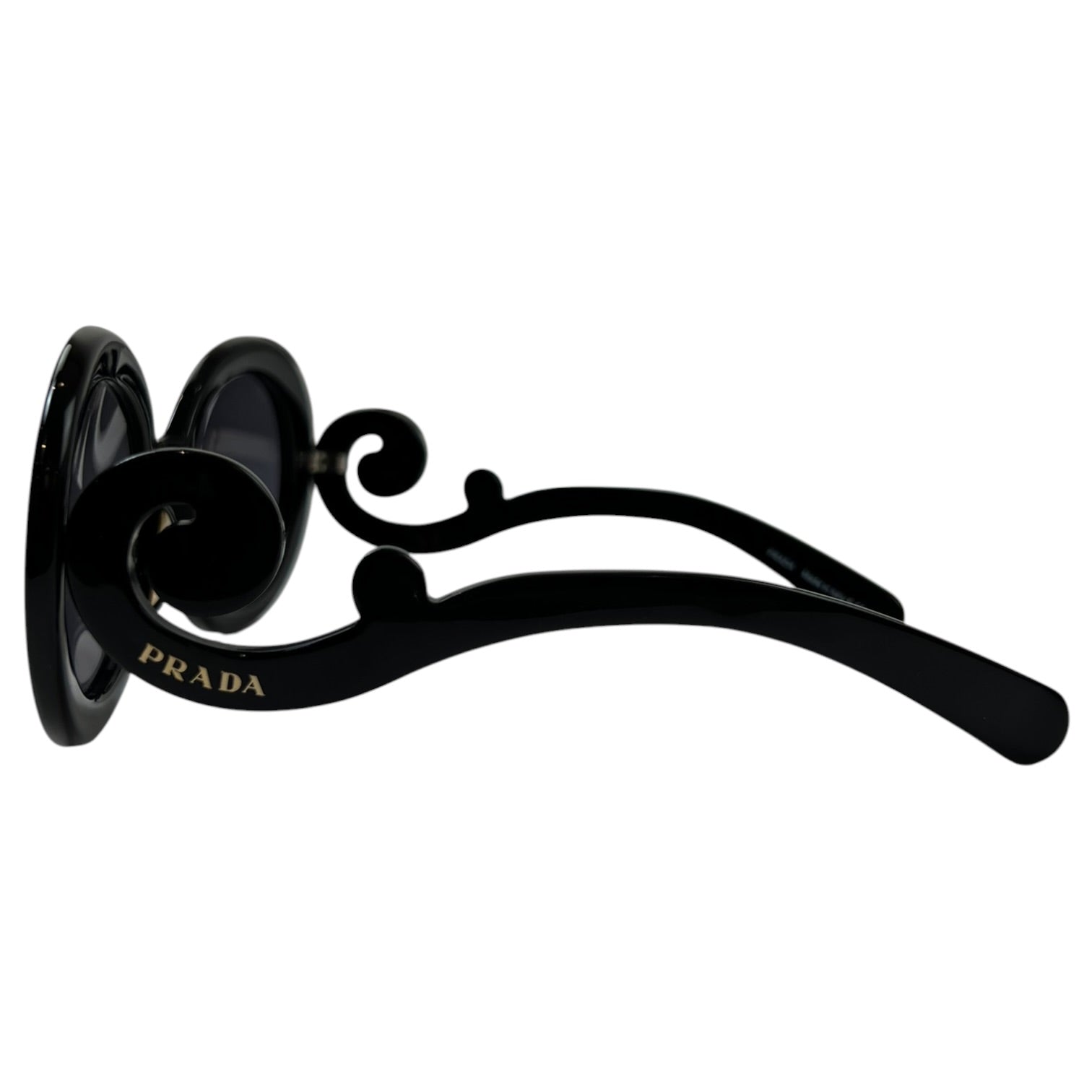 Prada Minimal Baroque Sunglasses Black