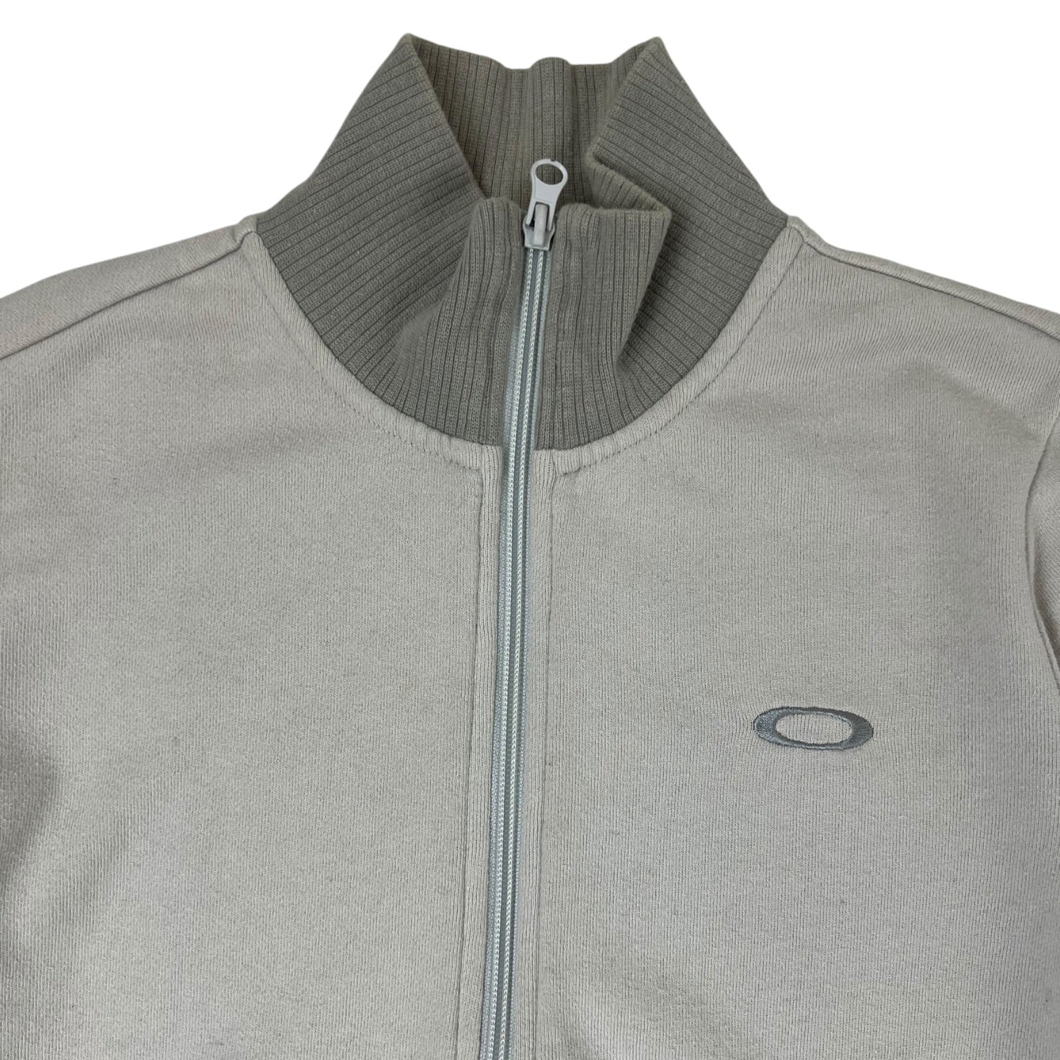 (W) Vintage Oakley Full Zip Grey