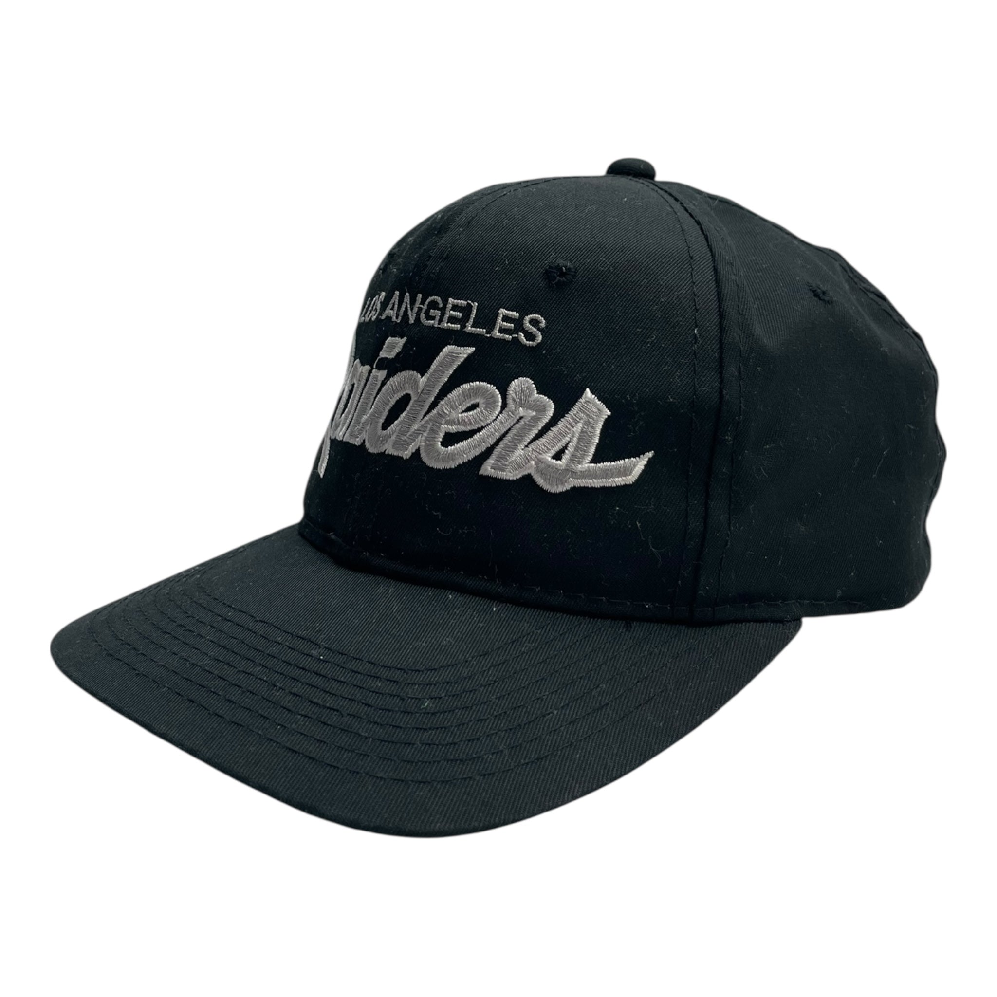 Vintage Los Angeles Raiders Sports Specialties Double Line Script Hat