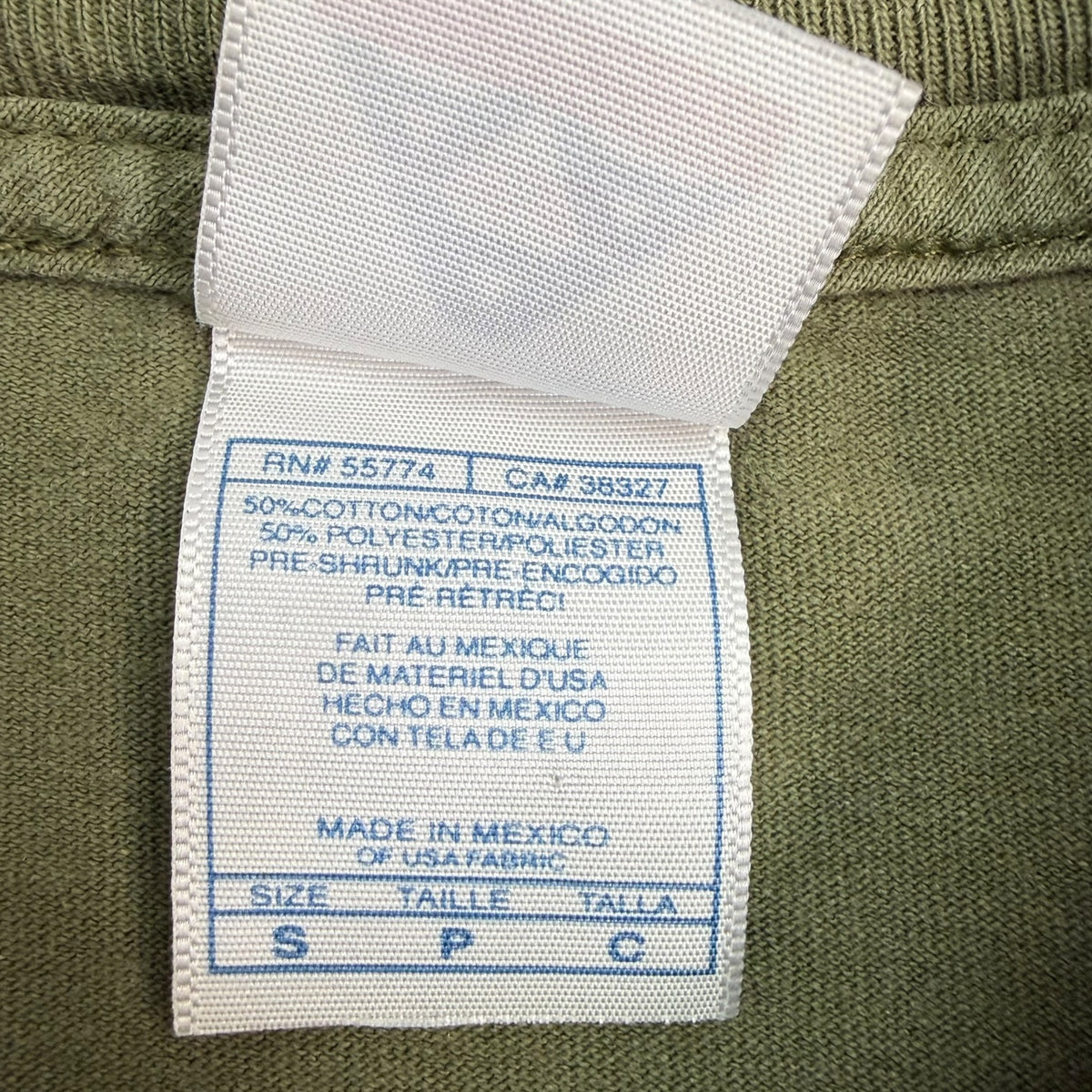 2006 Fall Out Boy “Saved Latin” Tee Olive