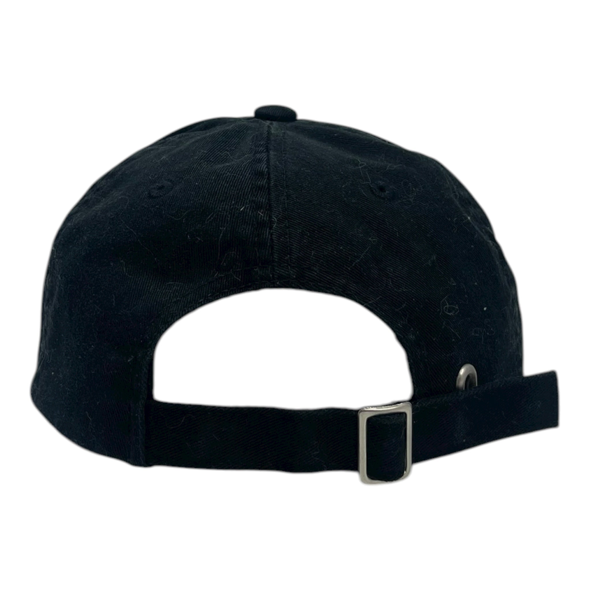 Stussy Athletics 6 Panel Strap Back Hat Black