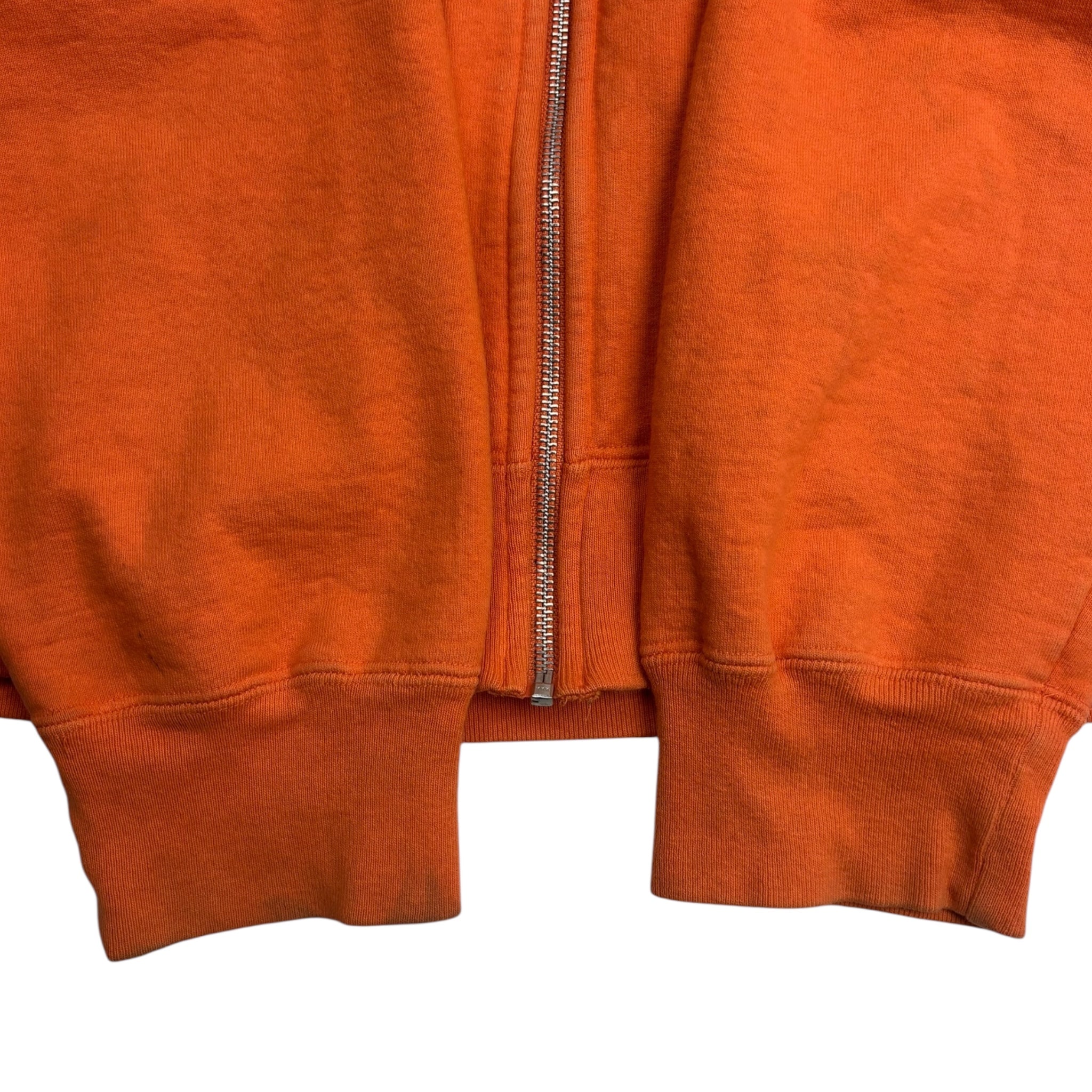 Supreme Small Box Zip-Up Hoodie Orange