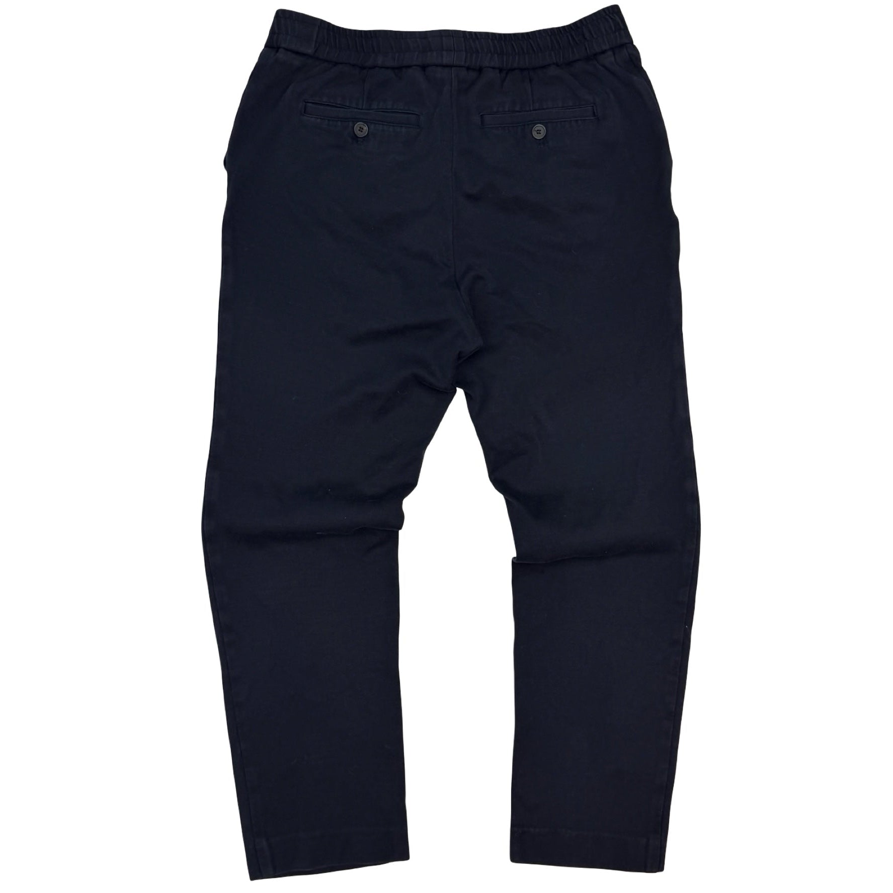 AMI Paris Cotton Trousers Dark Navy