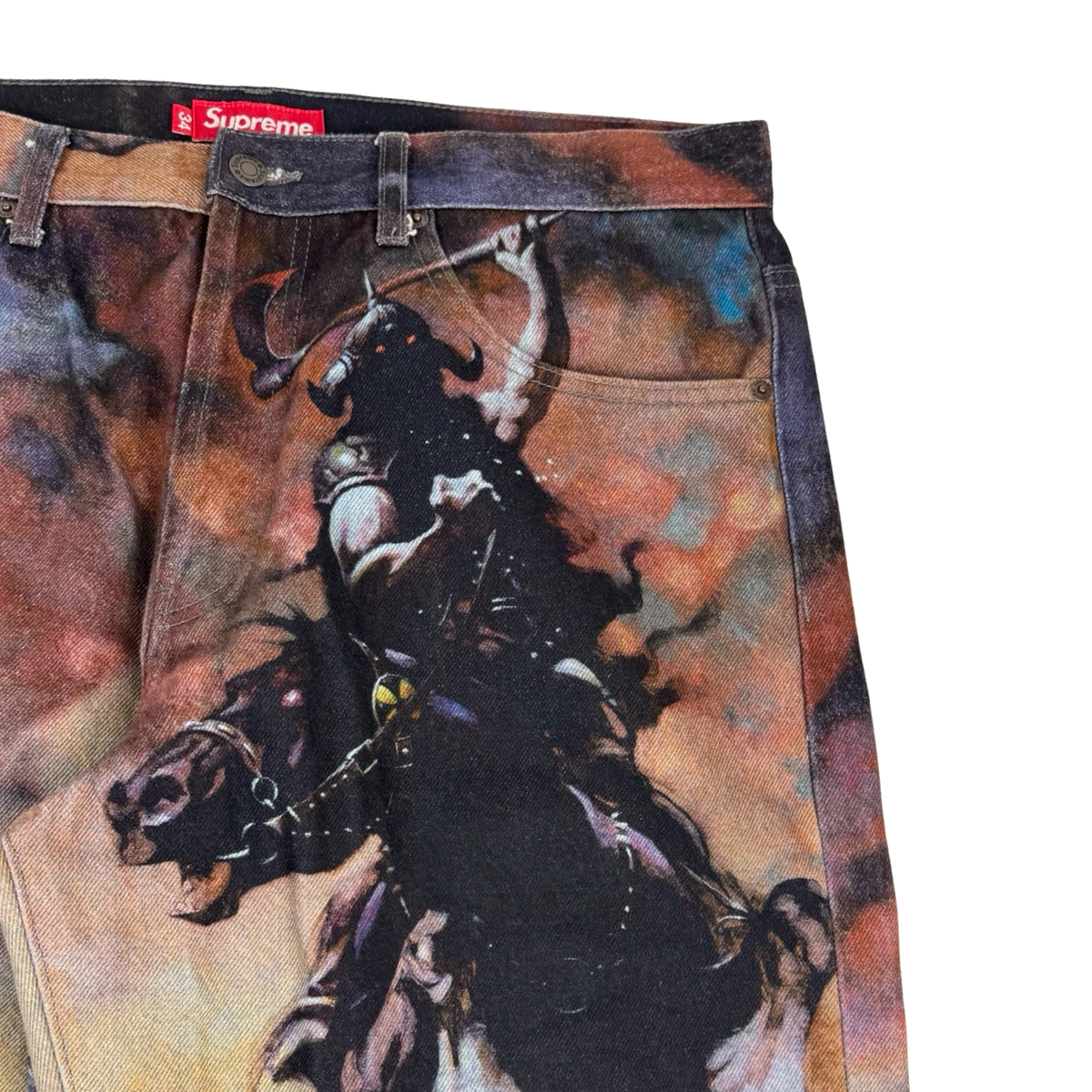 Supreme x Frank Frazetta Loose Fit Jean Multicolour
