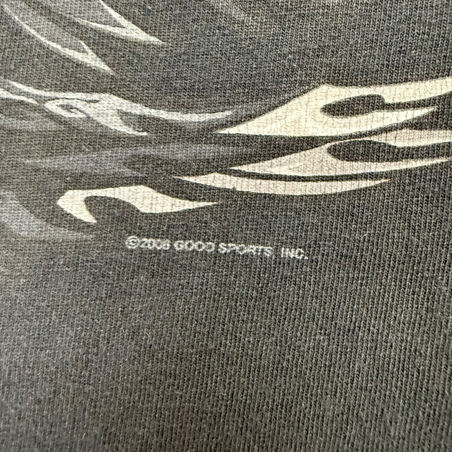 Vintage Hot Leathers Eagle L/S Tee Black