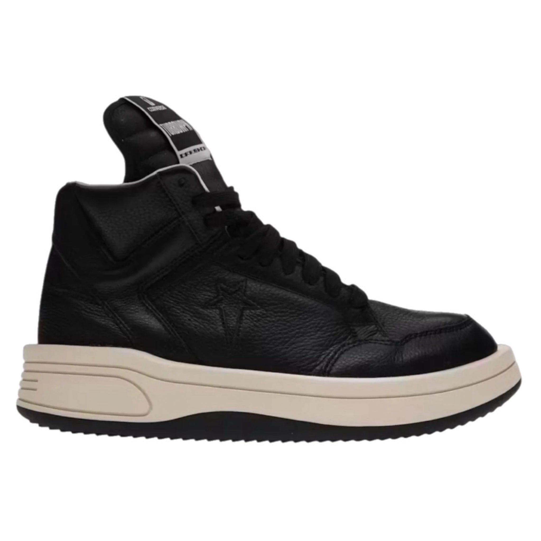 Rick Owens DRKSHDW x Converse TURBOWPN Mid Black (Used)