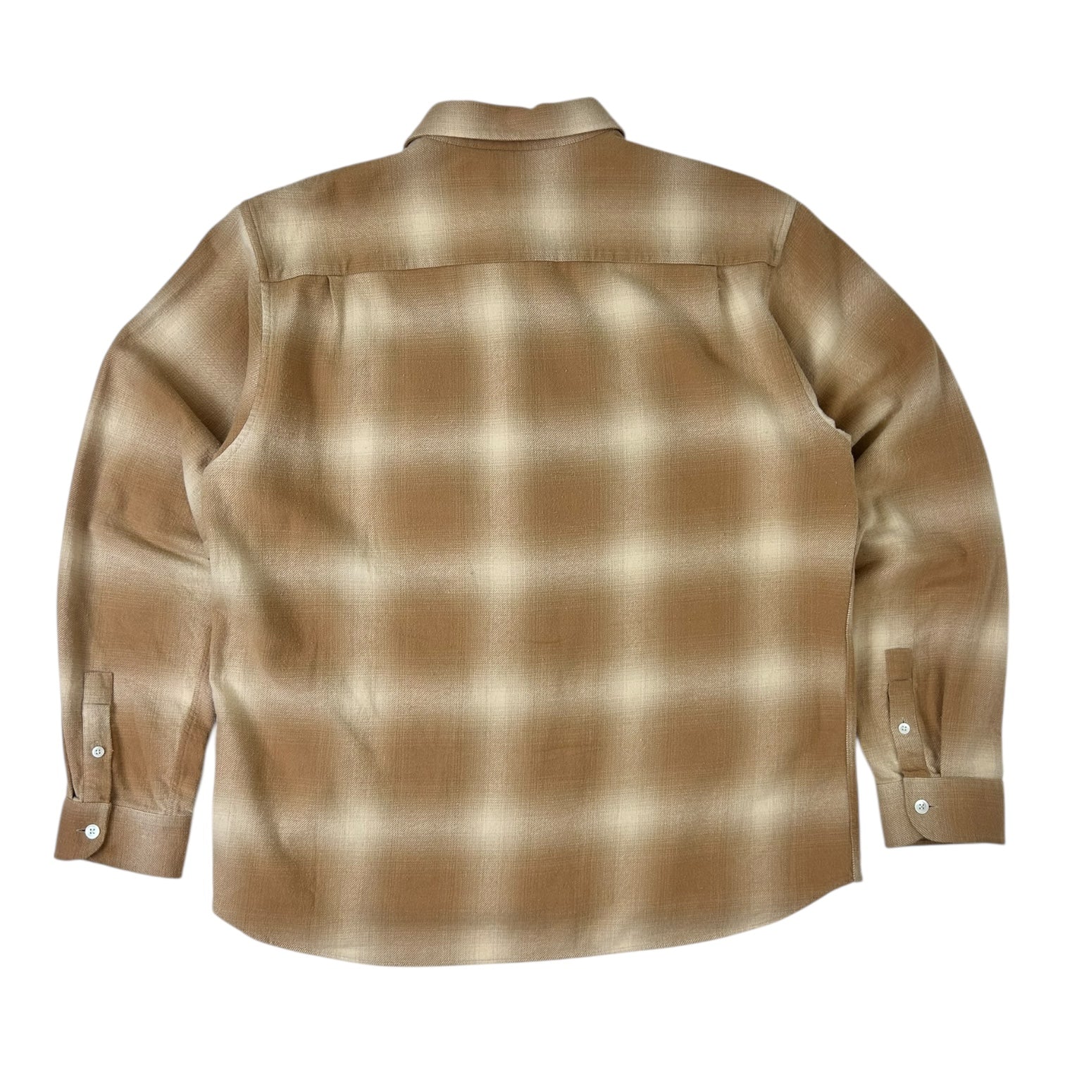 Stussy Bay Plaid Shirt Tan