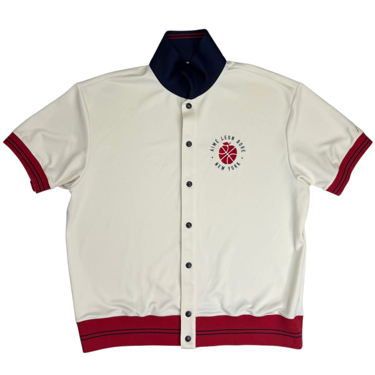 Aimé Leon Dore x New Balance Warm Up Shirt White