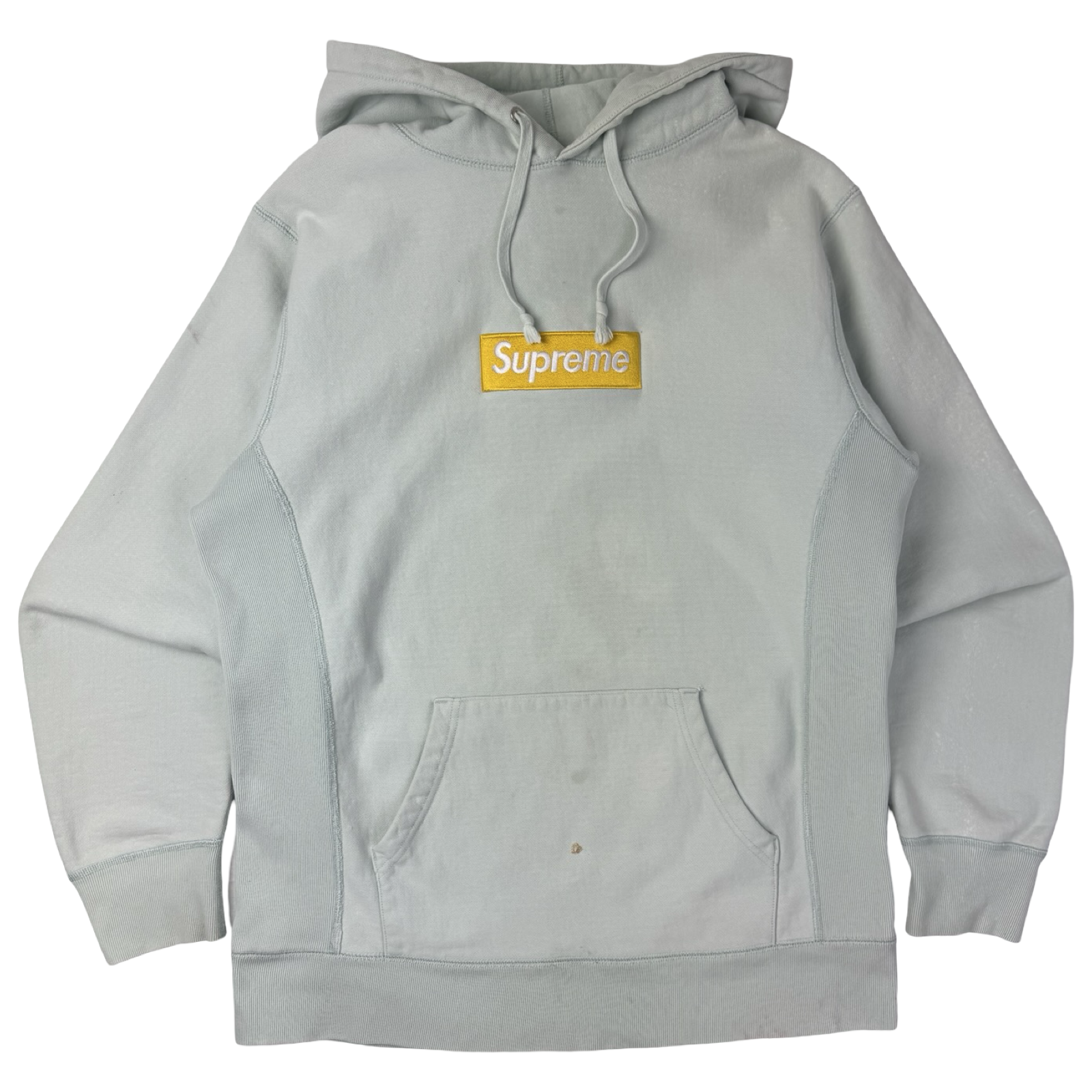 Supreme Box Logo Hoodie Ice Blue