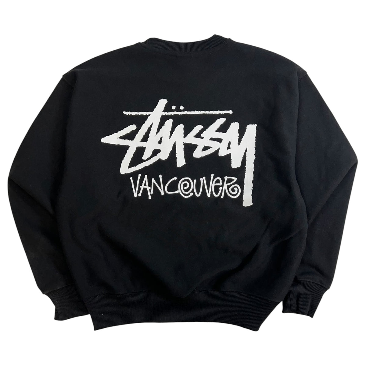 Stussy Vancouver Chapter Crewneck Black